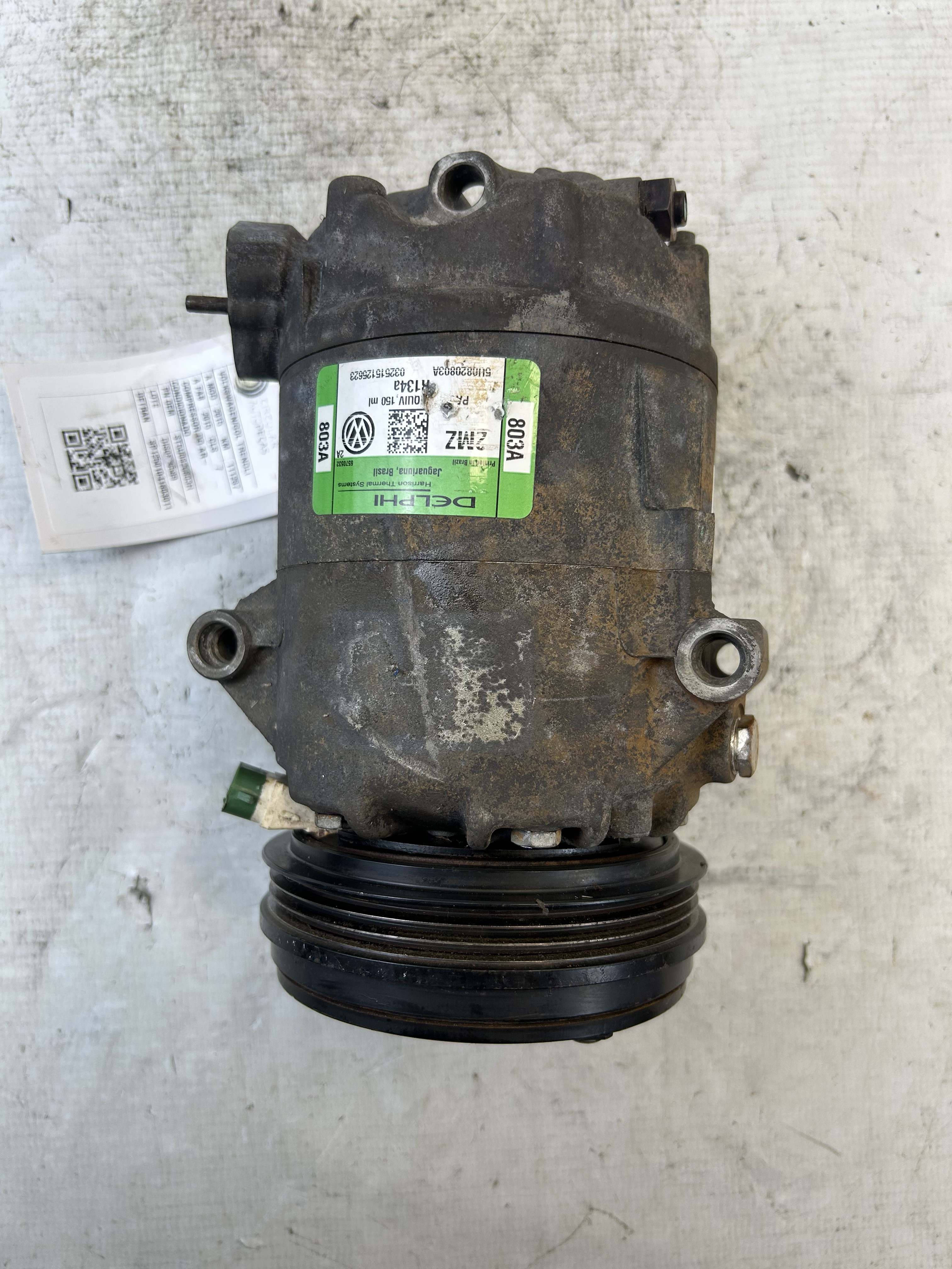 Compressor Ar Condicionado - 5U0820803H - Gol, Fox, Saveiro