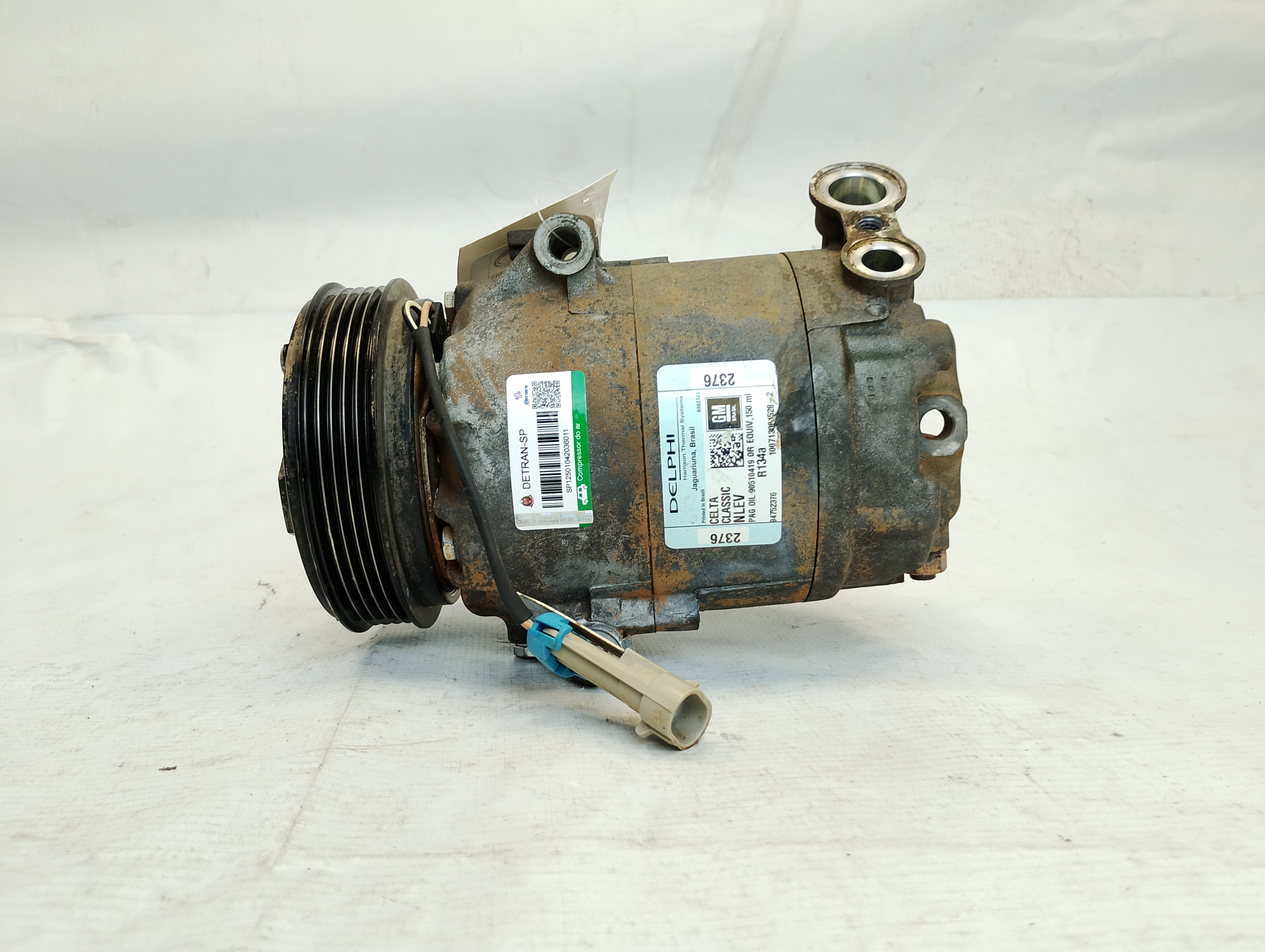 COMPRESSOR AR CONDICIONADO CHEVROLET CRUZE 1.4 16V 2017/18 - 94702371 - 