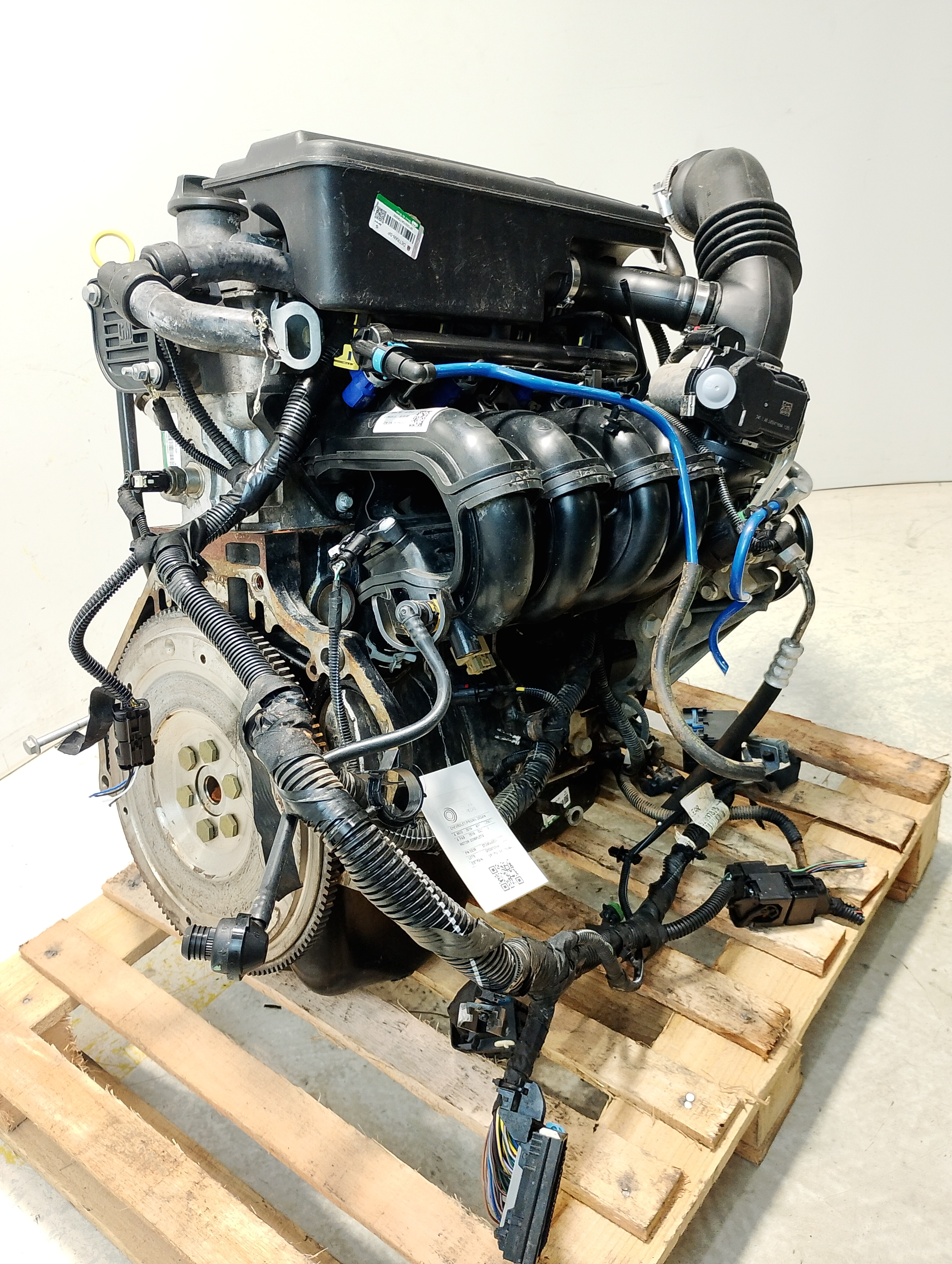 MOTOR COMPLETO CHEVROLET PRISMA SED. LT 1.0 8V FLEX 2016 - 24584231 - 
