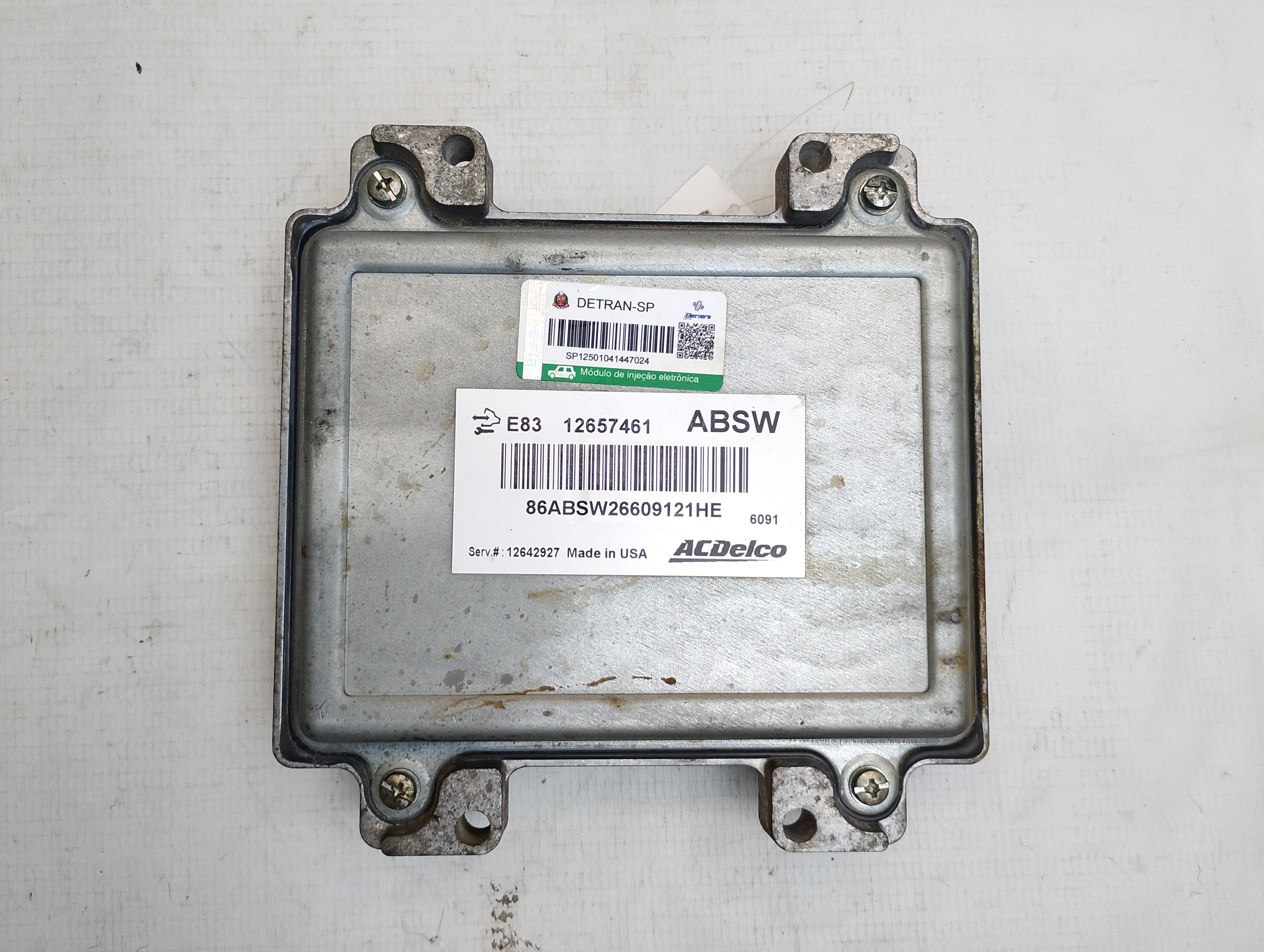 Módulo Injeção Chevrolet Onix LTZ 1.4 2016 - 12679199 - 