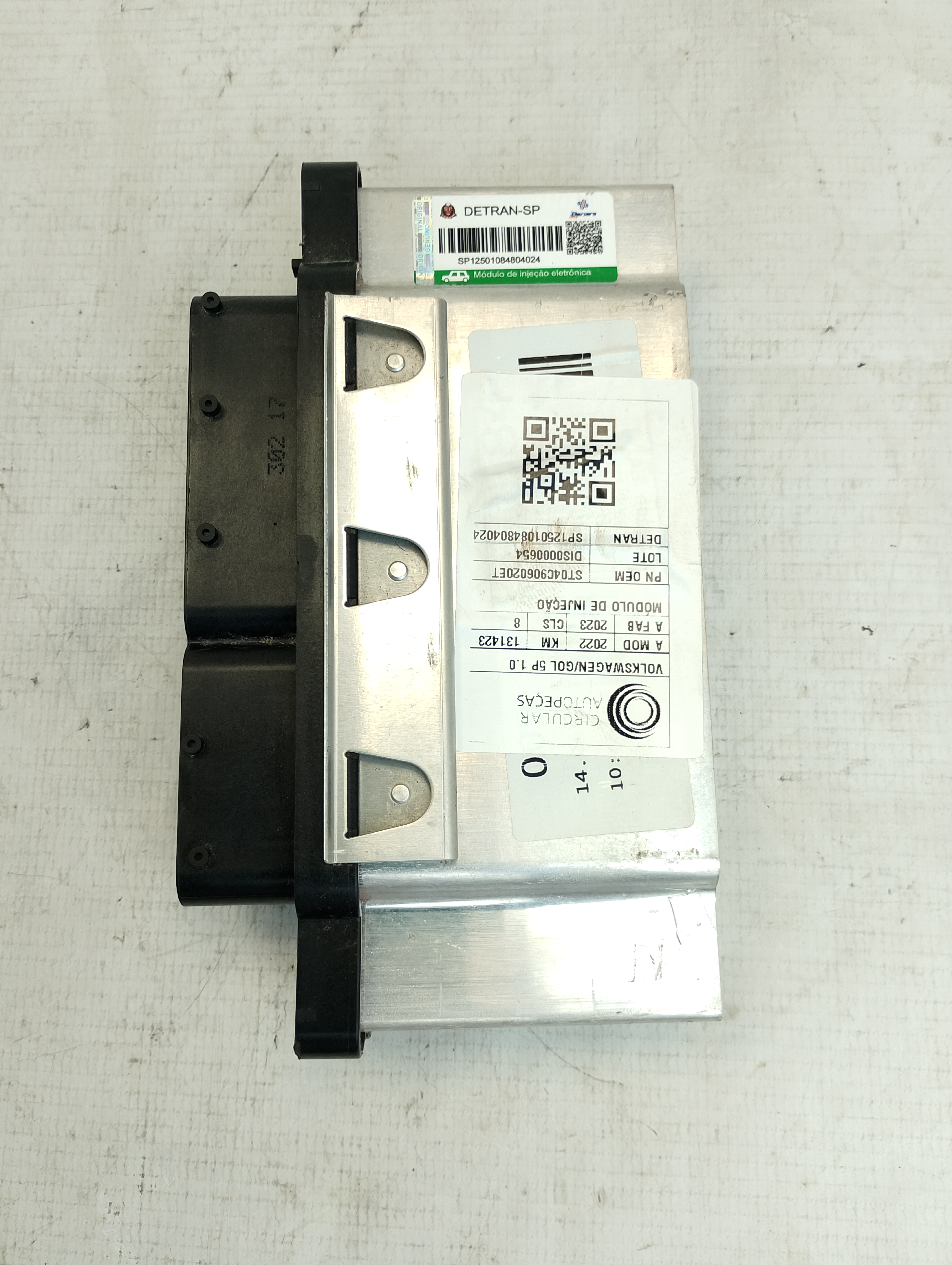 MÓDULO INJEÇÃO VOLKSWAGEN GOL 1.0 FLEX 12V 2022/2023 - 04C906020ET - 