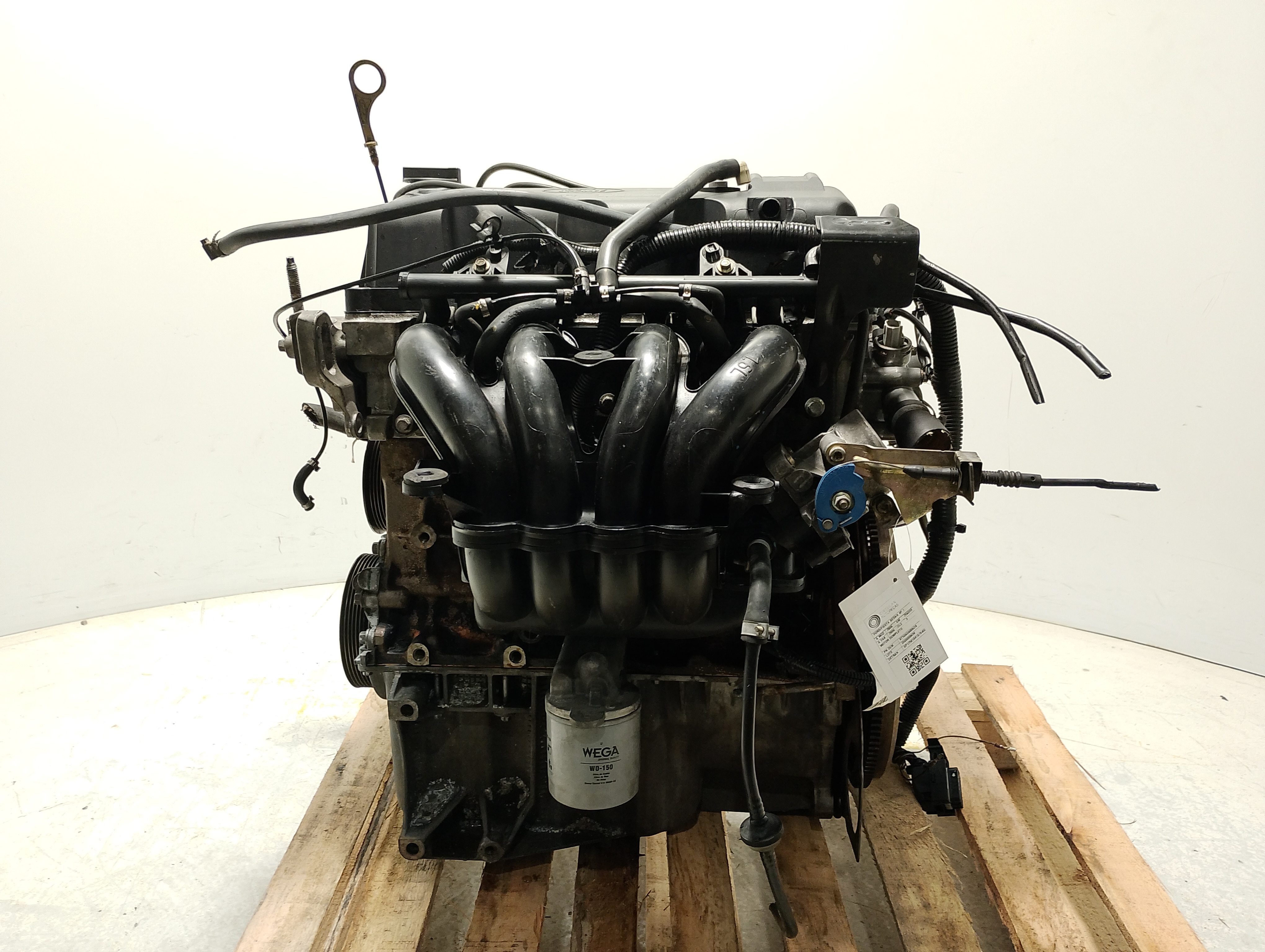 MOTOR COMPLETO FORD FIESTA SEDAN. 1.6 8V FLEX 2008 - 5S6G6006DB - 