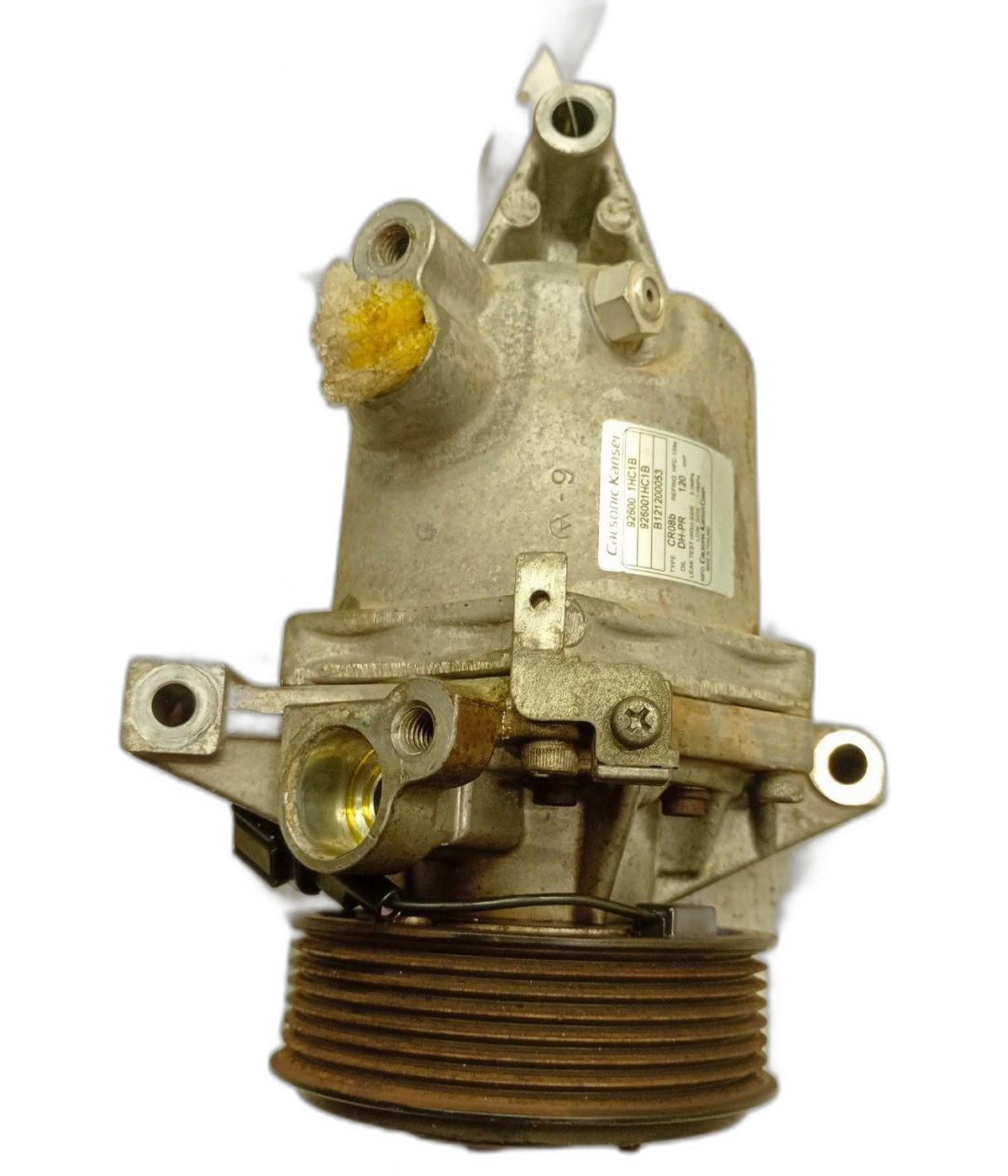 COMPRESSOR AR-CONDICIONADO NISSAN MARCH S 1.6 2014 - 926001HC1B - 