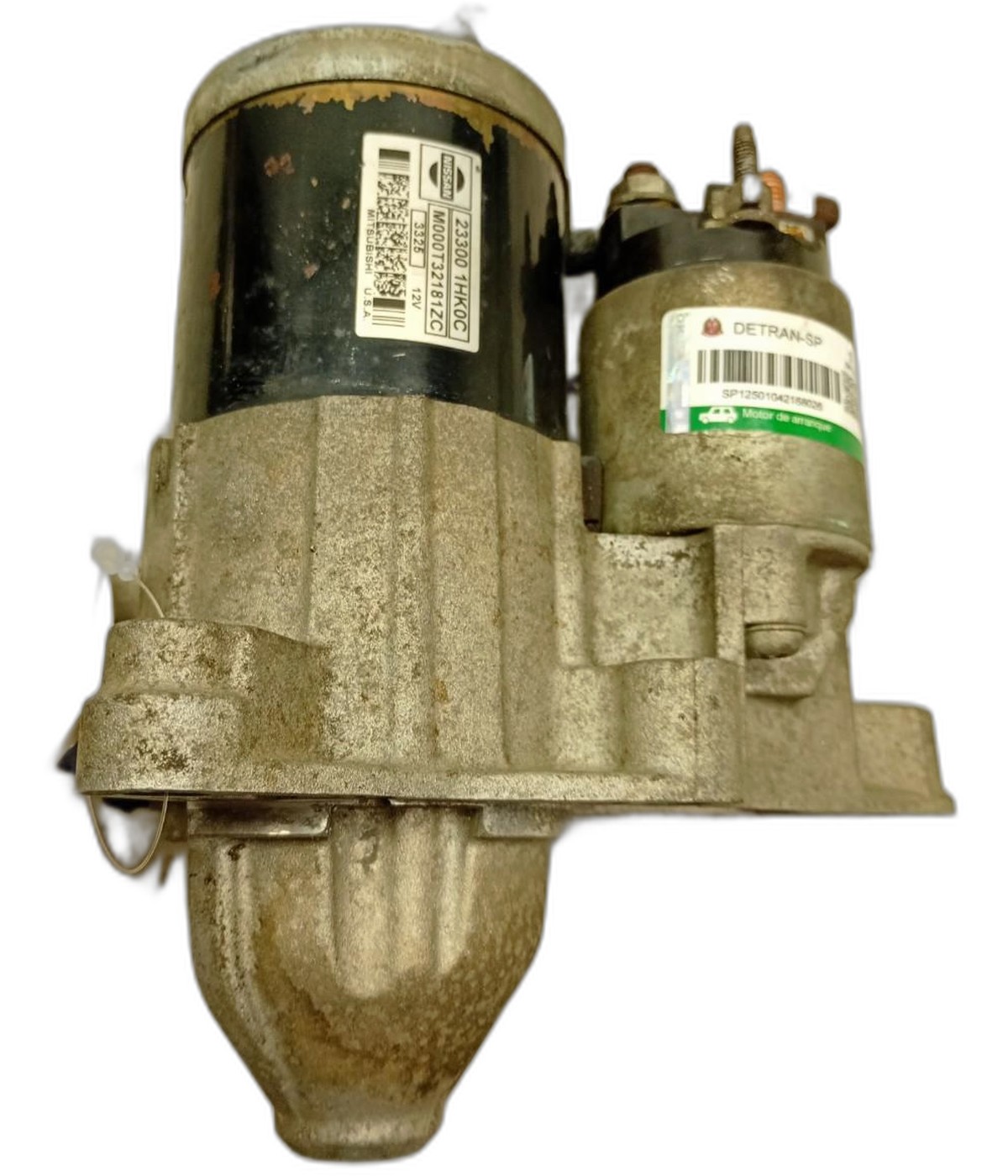 MOTOR PARTIDA NISSAN MARCH S 1.6 16V FLEX 2014 - 233001HK0A - 