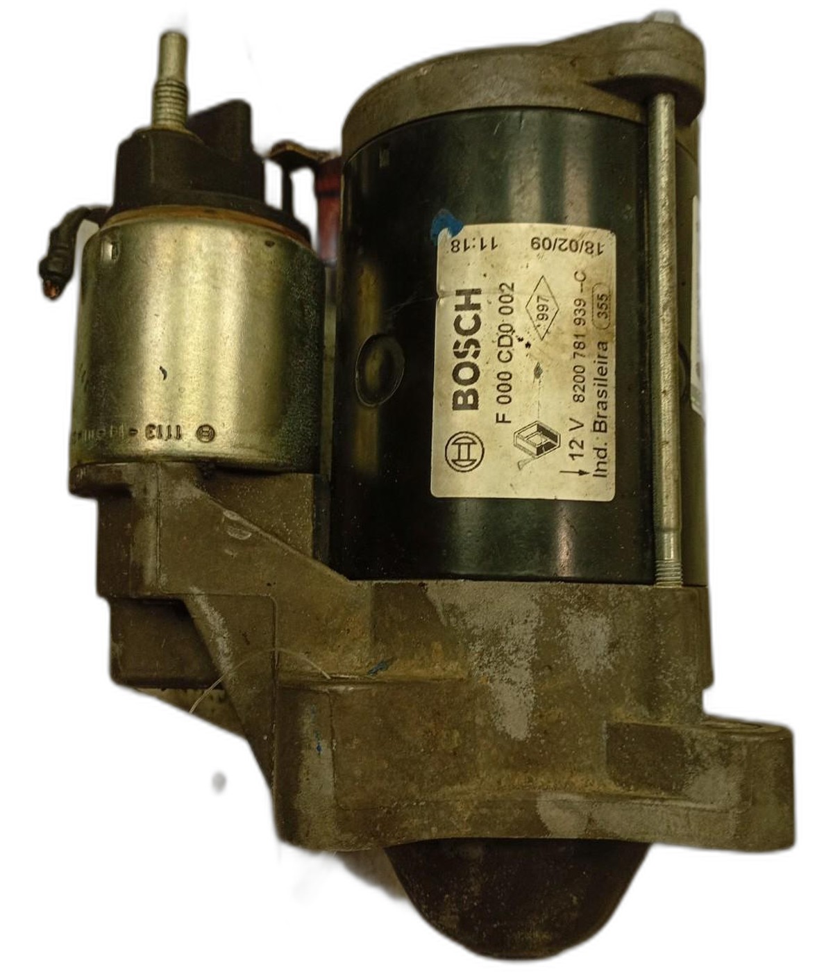 Motor Arranque Ts8e6 / D7e39 - 8200369521 - Kangoo, Sandero, Clio