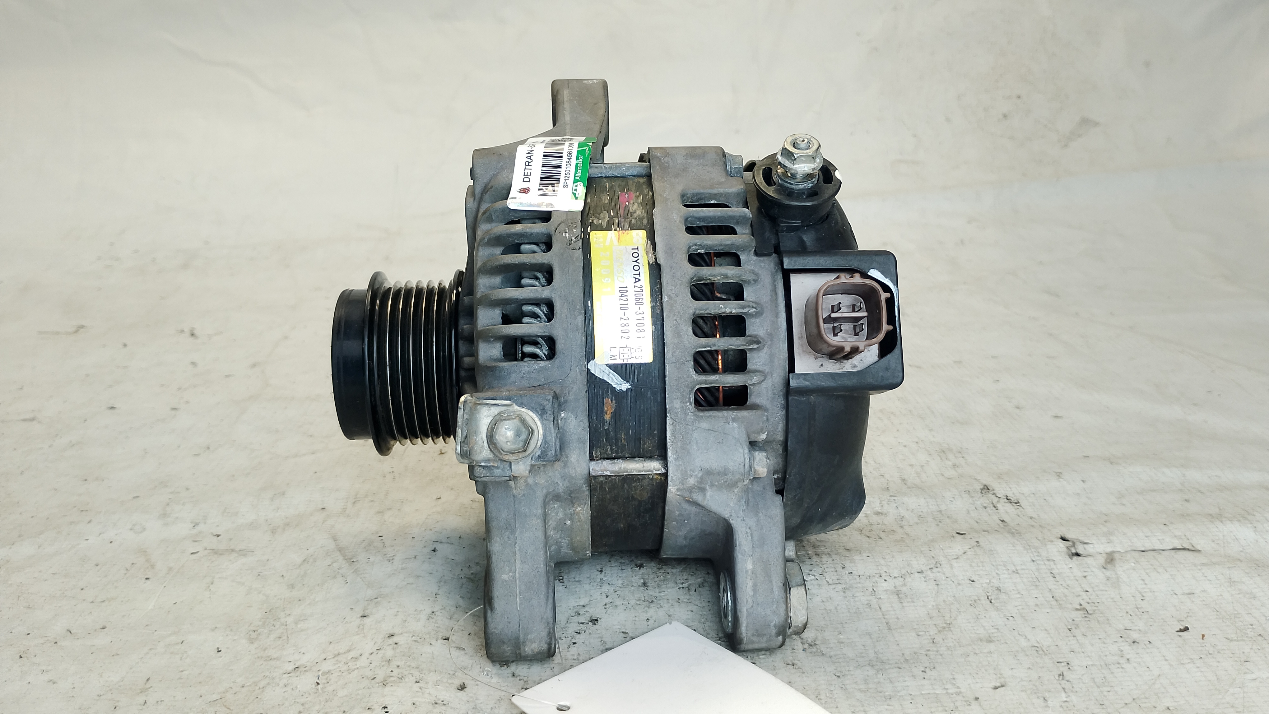 ALTERNADOR TOYOTA COROLLA ALTIS/PREMIUM 2.0 16V AUT 2012/13 - 2706037081 - 