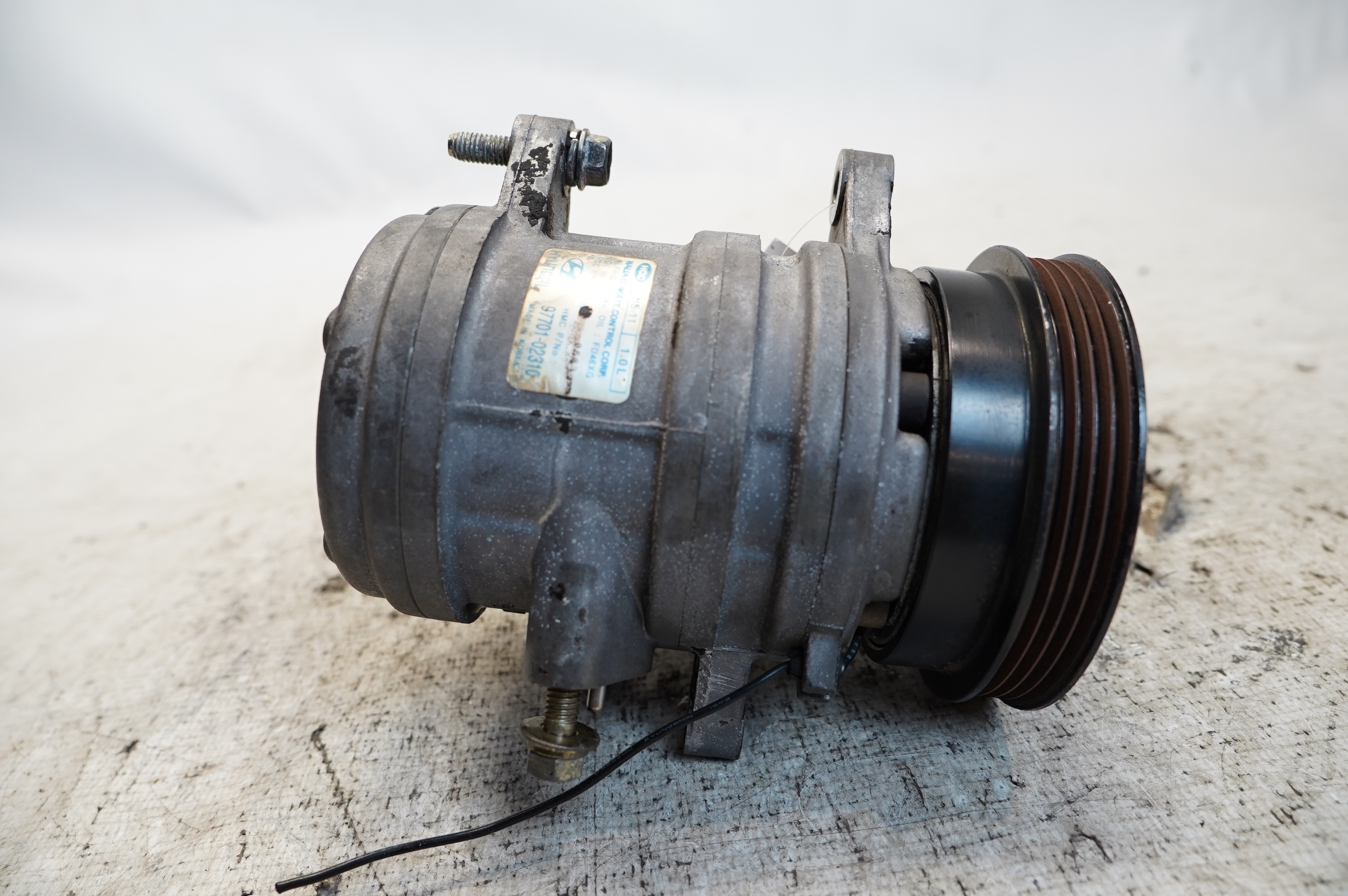 COMPRESSOR AR-CONDICIONADO HYUNDAI ATOS PRIME GLS AUT. 2000 - CRA0150355 - 