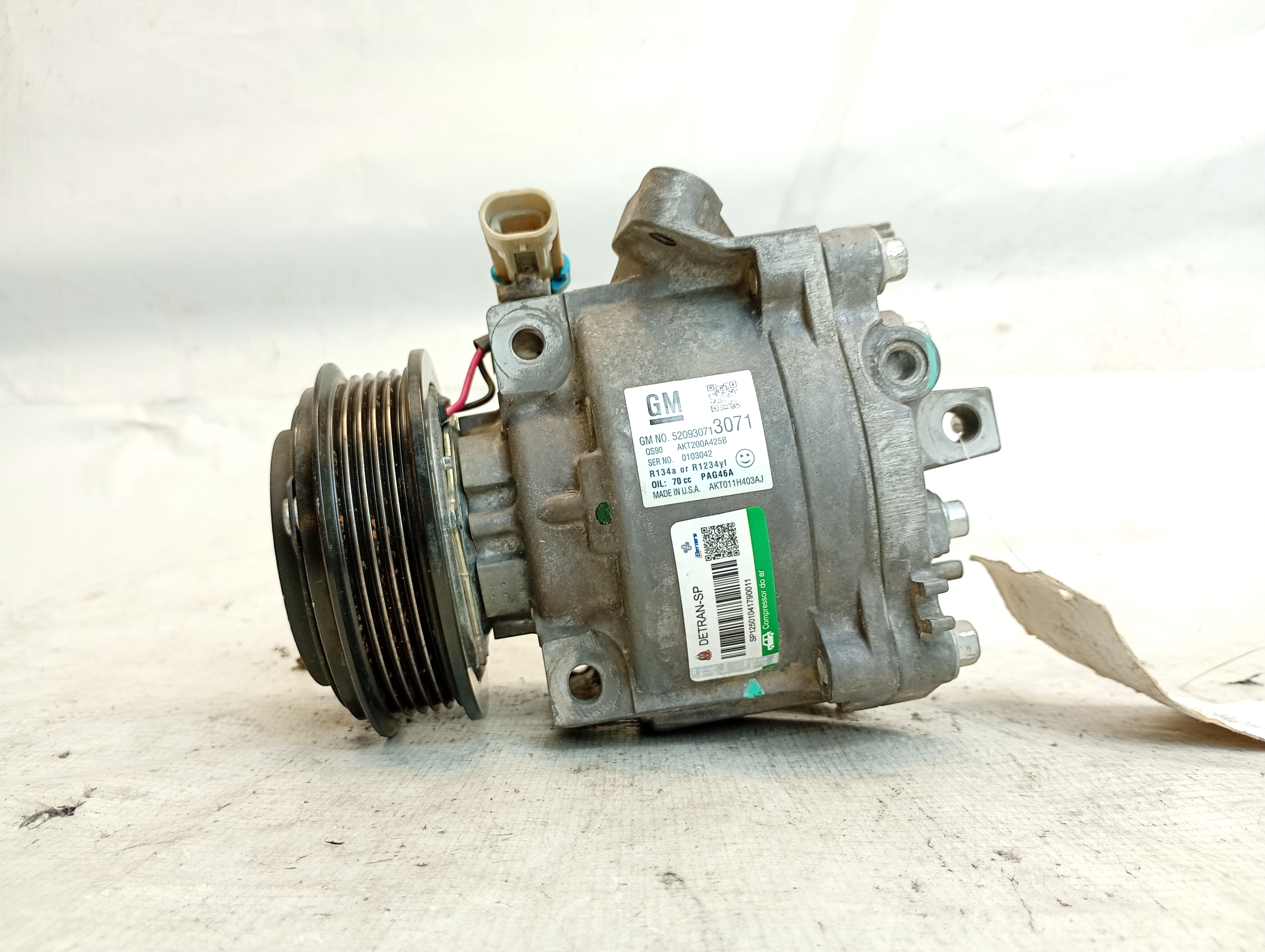 Compressor ar condicionado - 52165562 - 