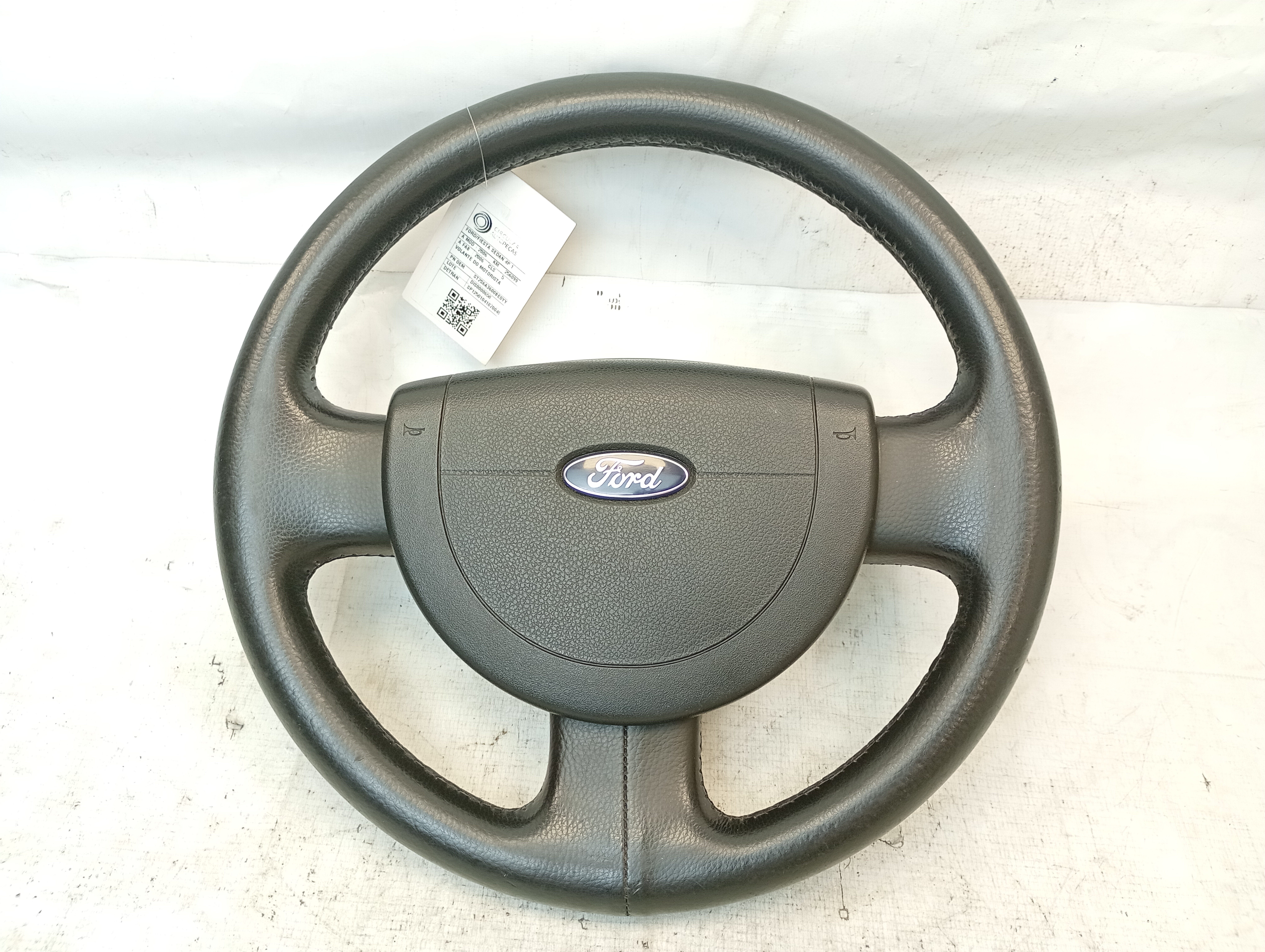 VOLANTE MOTORISTA FORD FIESTA SED. SUPERCHARGER 1.0 2005 - 2S6A3600BE0YY - 
