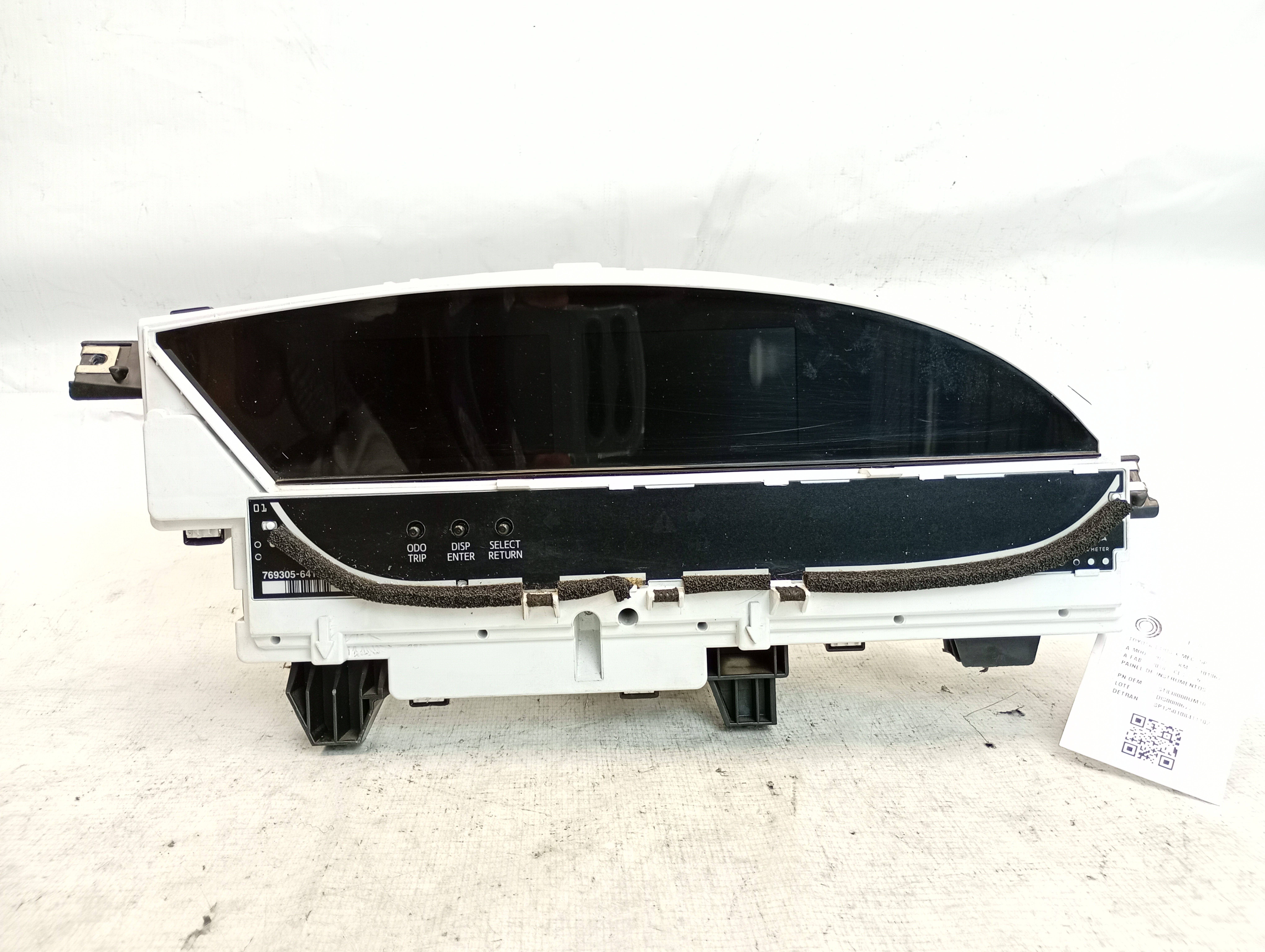 PAINEL INSTRUMENTOS TOYOTA ETIOS PLATINUM 1.5 FLEX 2018 - 838000UM10 - 