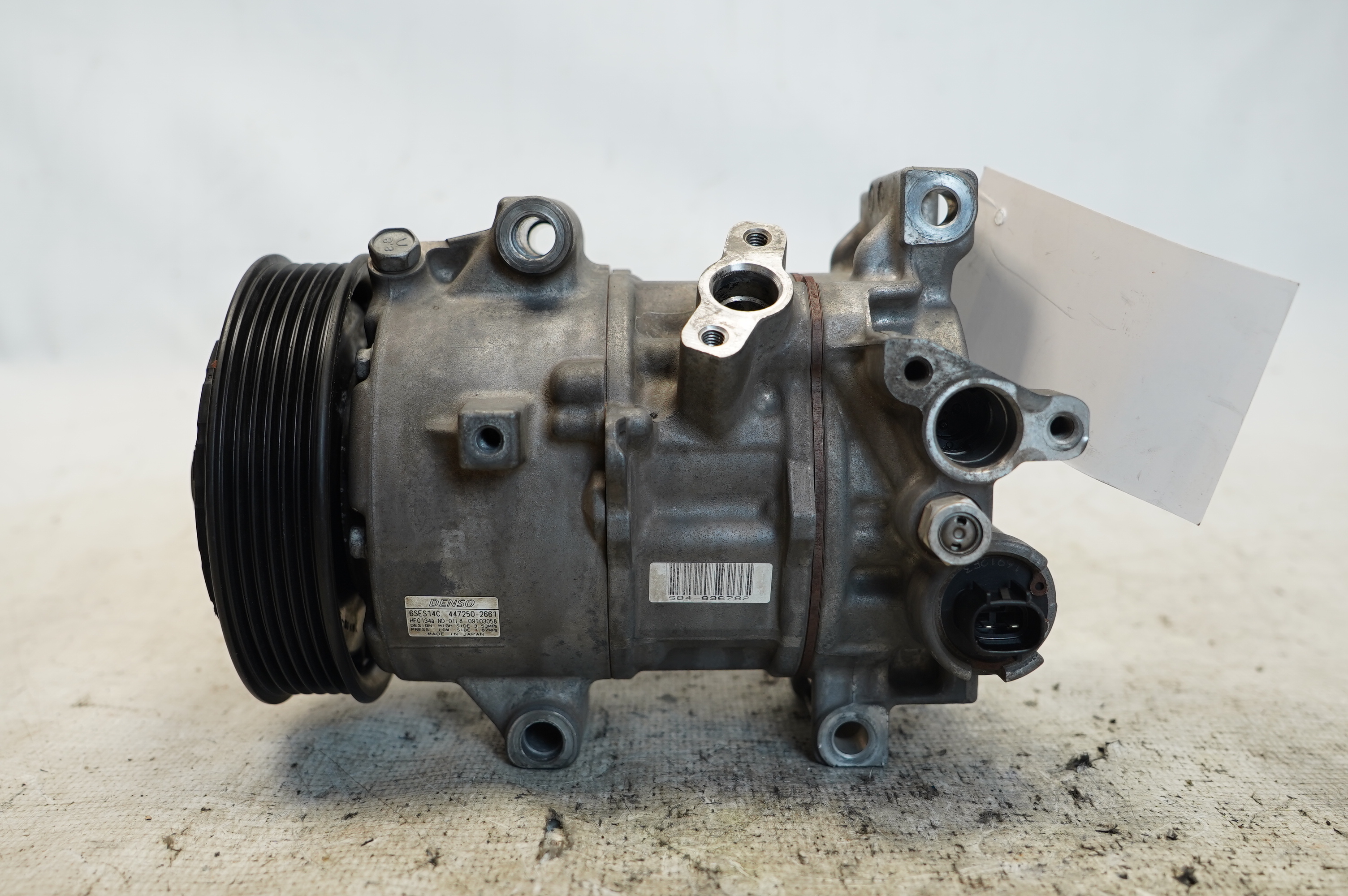 COMPRESSOR AR-CONDICIONADO TOYOTA COROLLA GLI 1.8 FLEX 16/17 - 8831012A81 - 