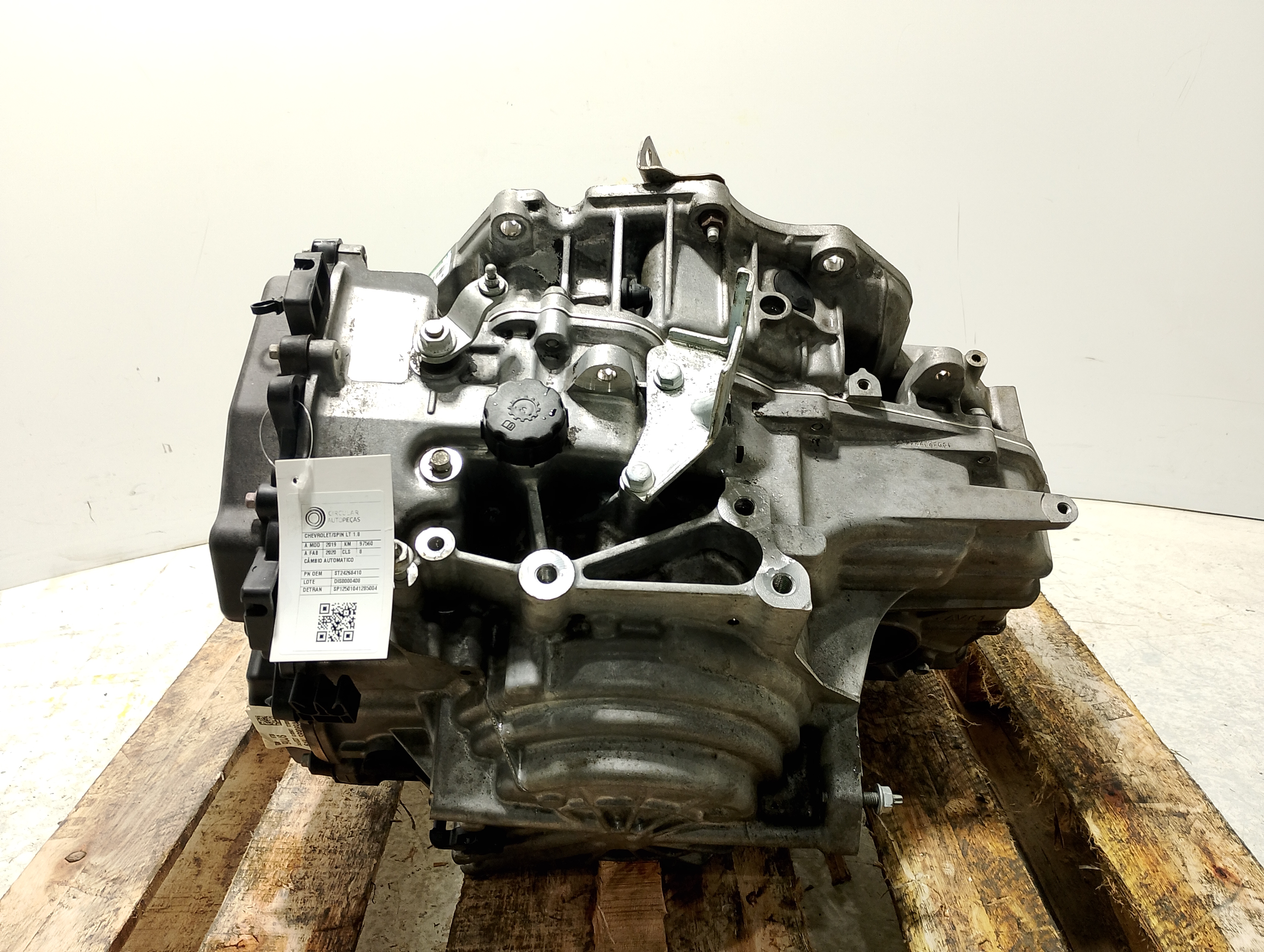 CÂMBIO AUTOMÁTICO CHEVROLET SPIN LT 1.8 8V ECONO.FLEX 19/20 - 24268410 - 