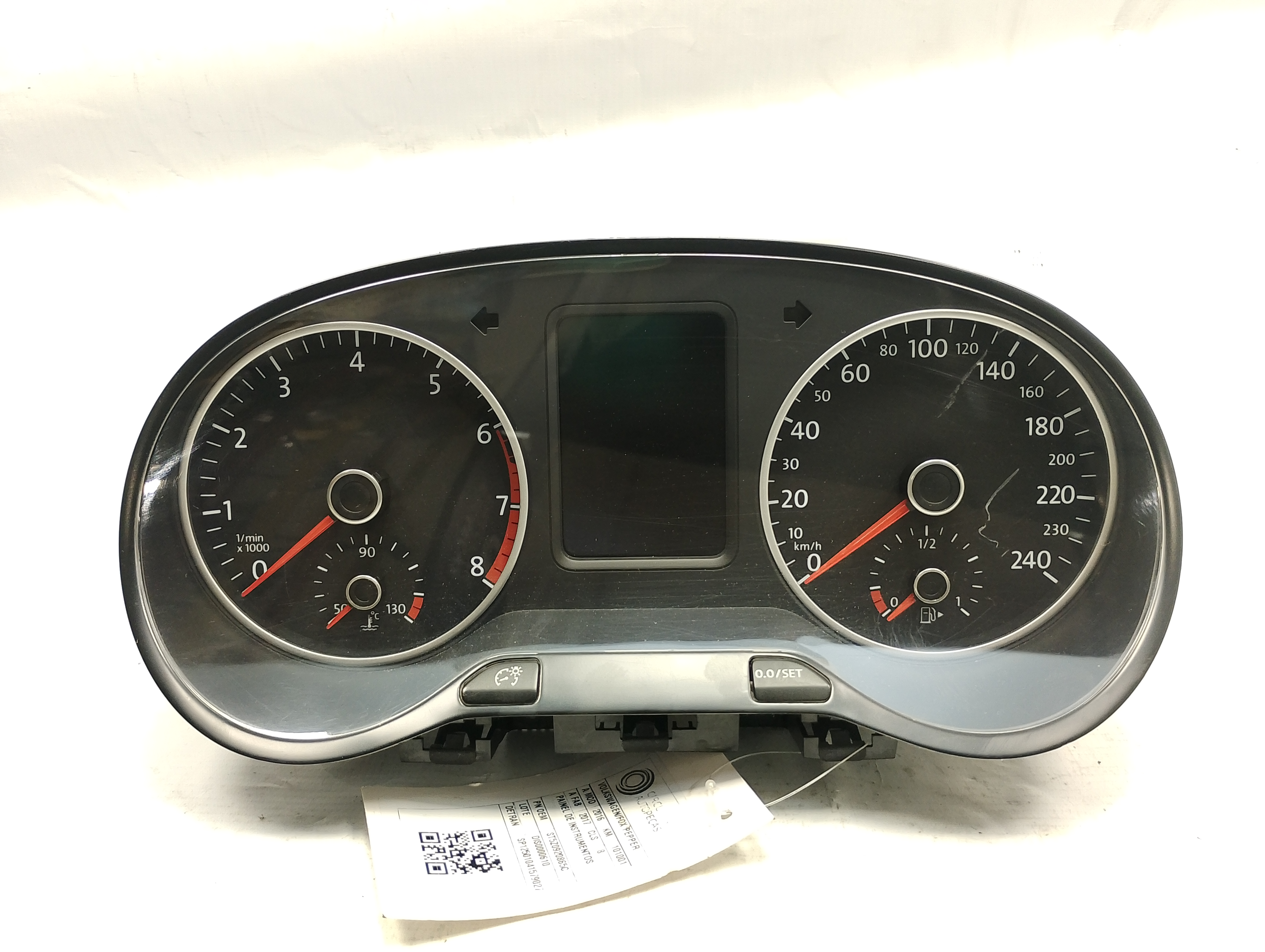 PAINEL INSTRUMENTOS VOLKSWAGEN FOX PEPPER 1.6 FLEX 16/17 - 5Z0920865C - 