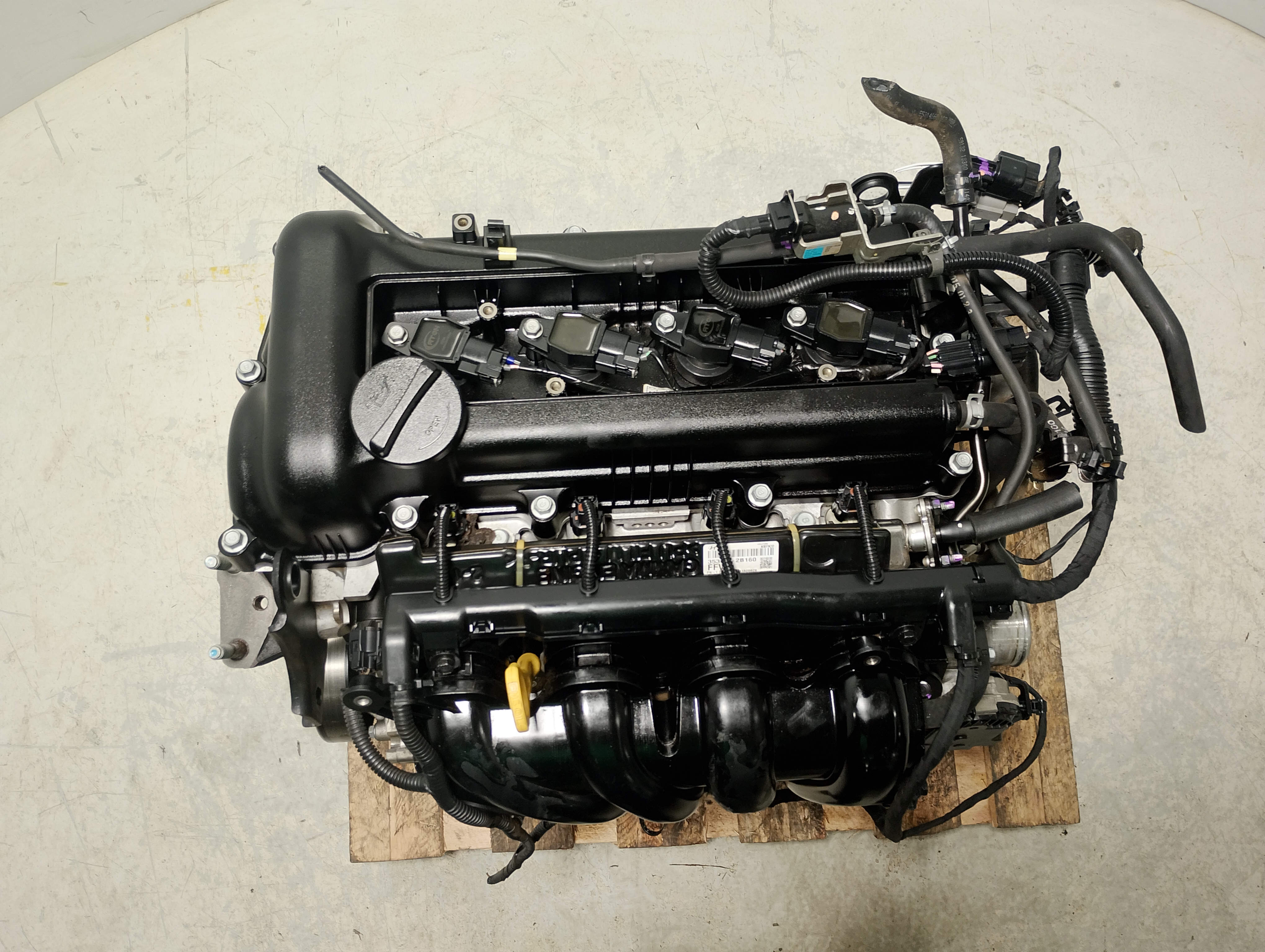 MOTOR COMPLETO HYUNDAI HB20 COPA MUNDO 1.6 FLEX 2015 - 159N12BU01 - 
