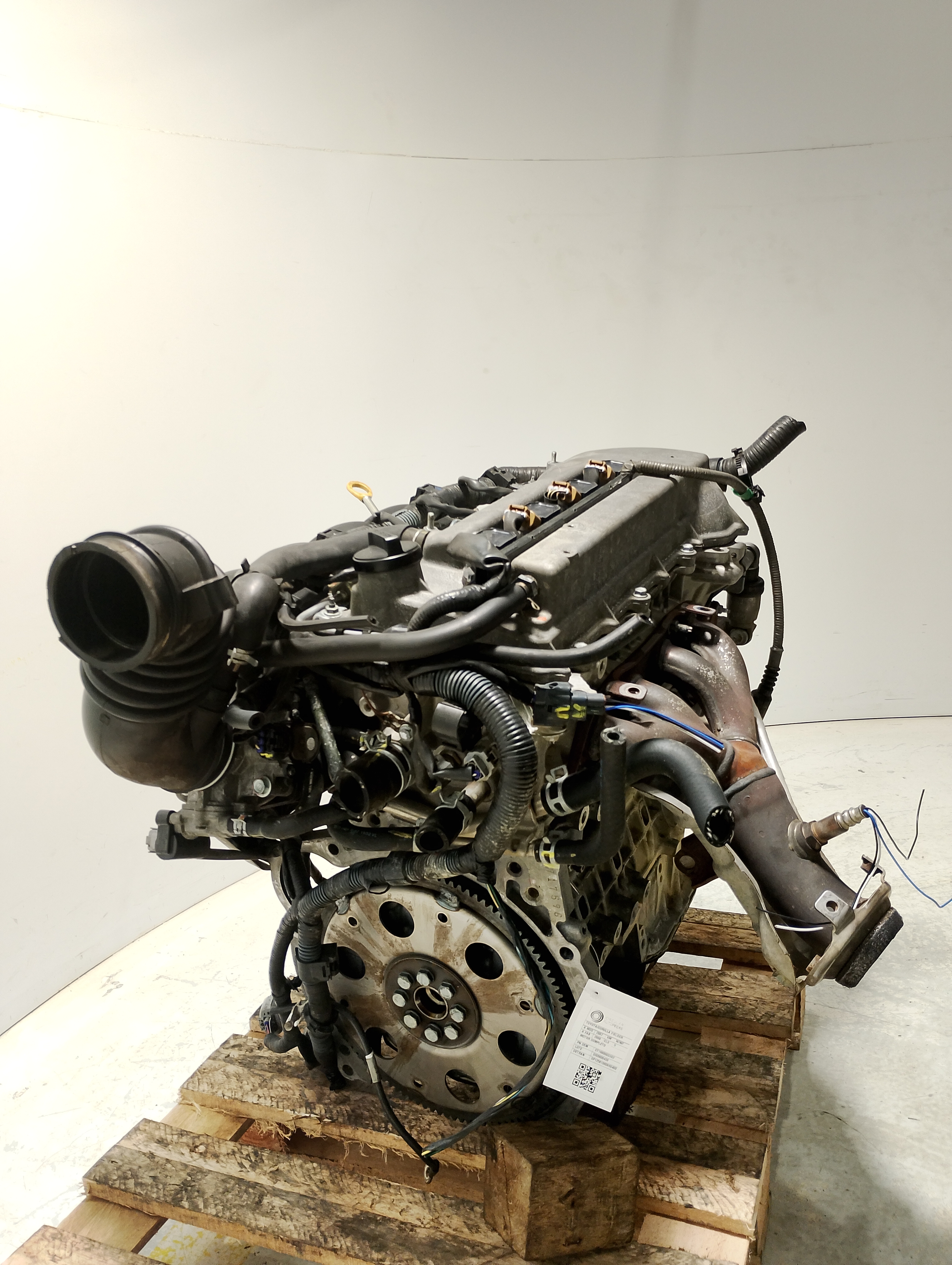 MOTOR COMPLETO TOYOTA COROLLA FIELDER SW SE-G 1.8 FLEX 07/08 - 190000D382 - 