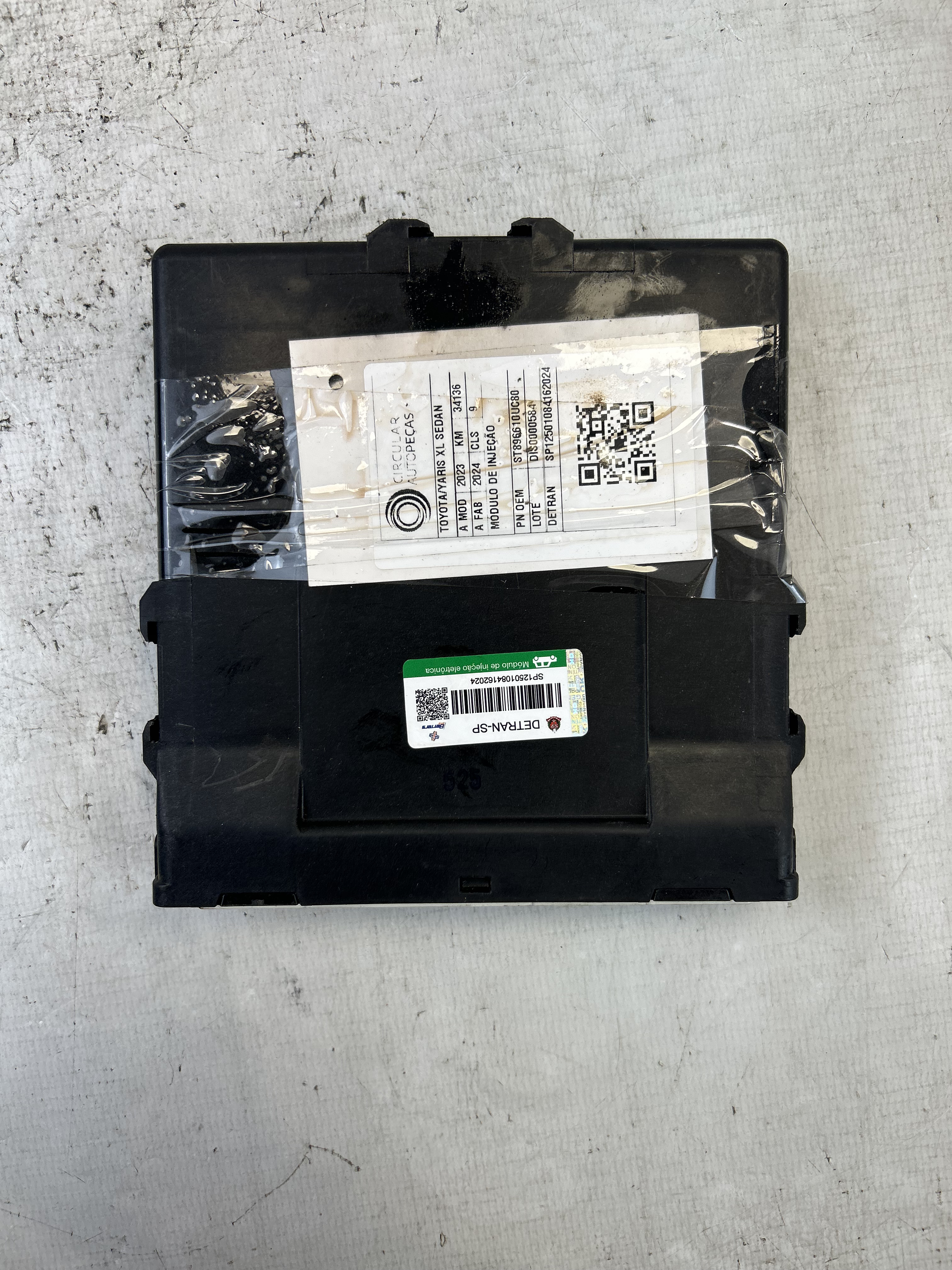 MÓDULO INJEÇÃO TOYOTA YARIS XS 1.5 FLEX 2022/2023 - 896610UC80 - 