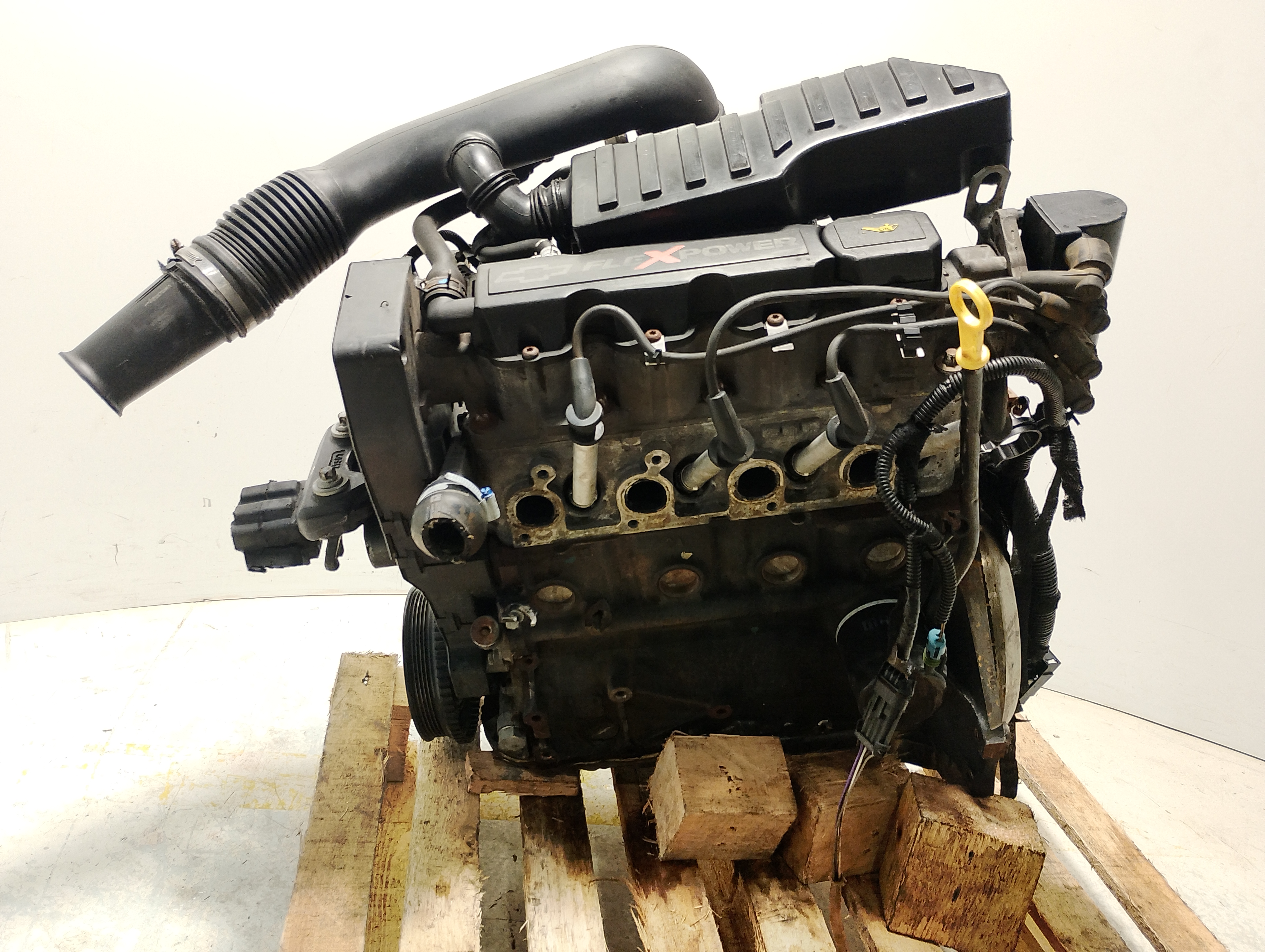 MOTOR COMPLETO CHEVROLET MONTANA SPORT 1.8 8V MPFI 2007/08 - 93351798 - 
