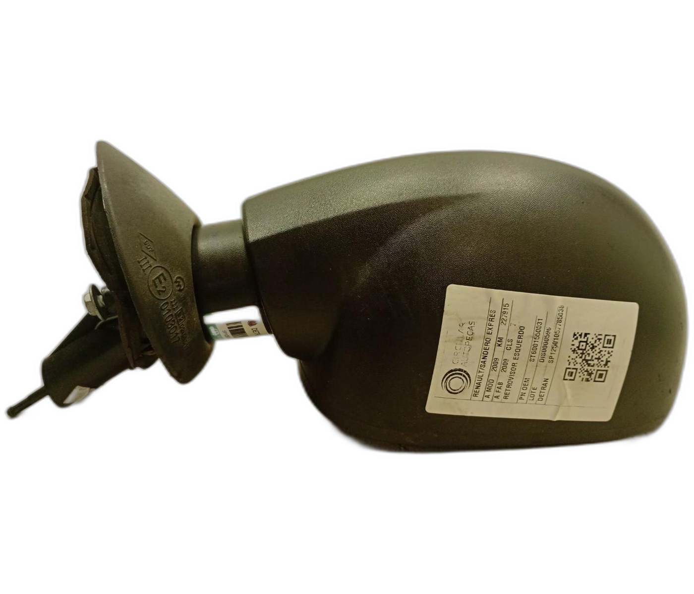 ESPELHO RETROVISOR USO EM VEICULO A - 6001550031 - 