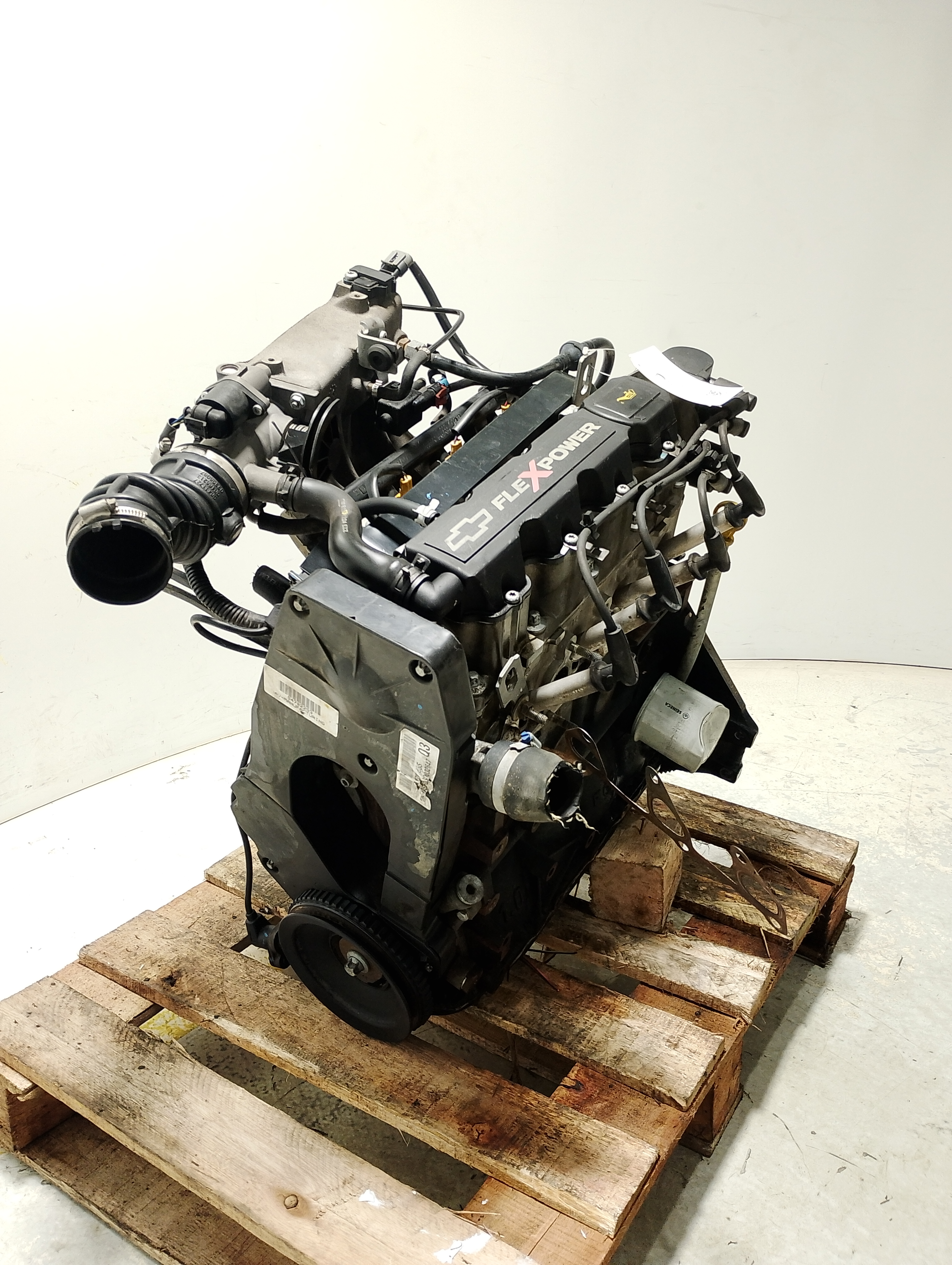 MOTOR COMPLETO CHEVROLET CELTA LIFE 1.0 MPFI 8V FLEX 2008/09 - 94705527 - 