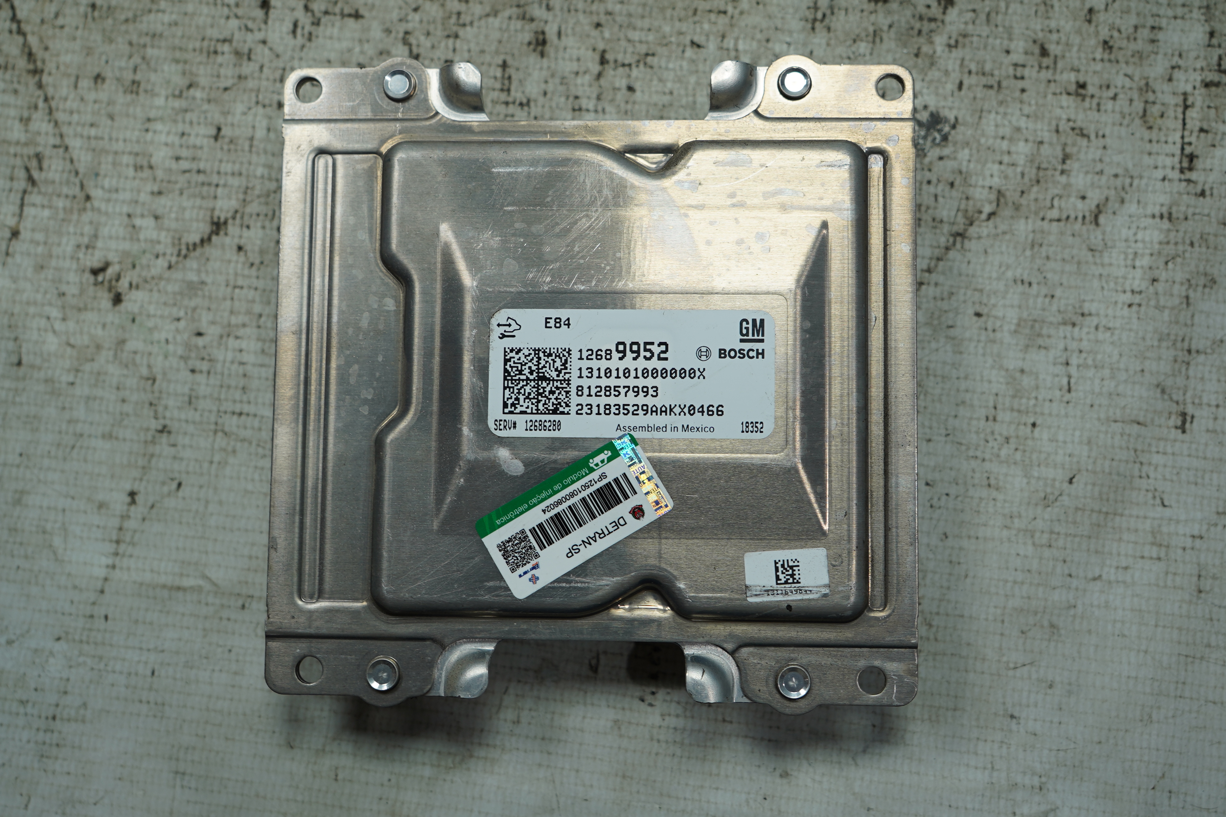 MÓDULO INJEÇÃO CHEVROLET ONIX HATCH LTZ 1.4 8V FLEX 16/17 - 12686366 - 