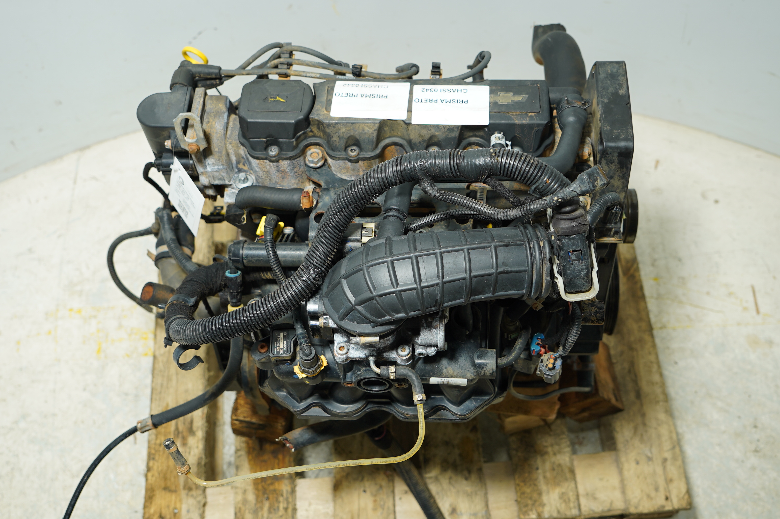 MOTOR COMPLETO CHEVROLET PRISMA SED. MAXX/LT 1.4 8V 2010/11 - 24578387 - 
