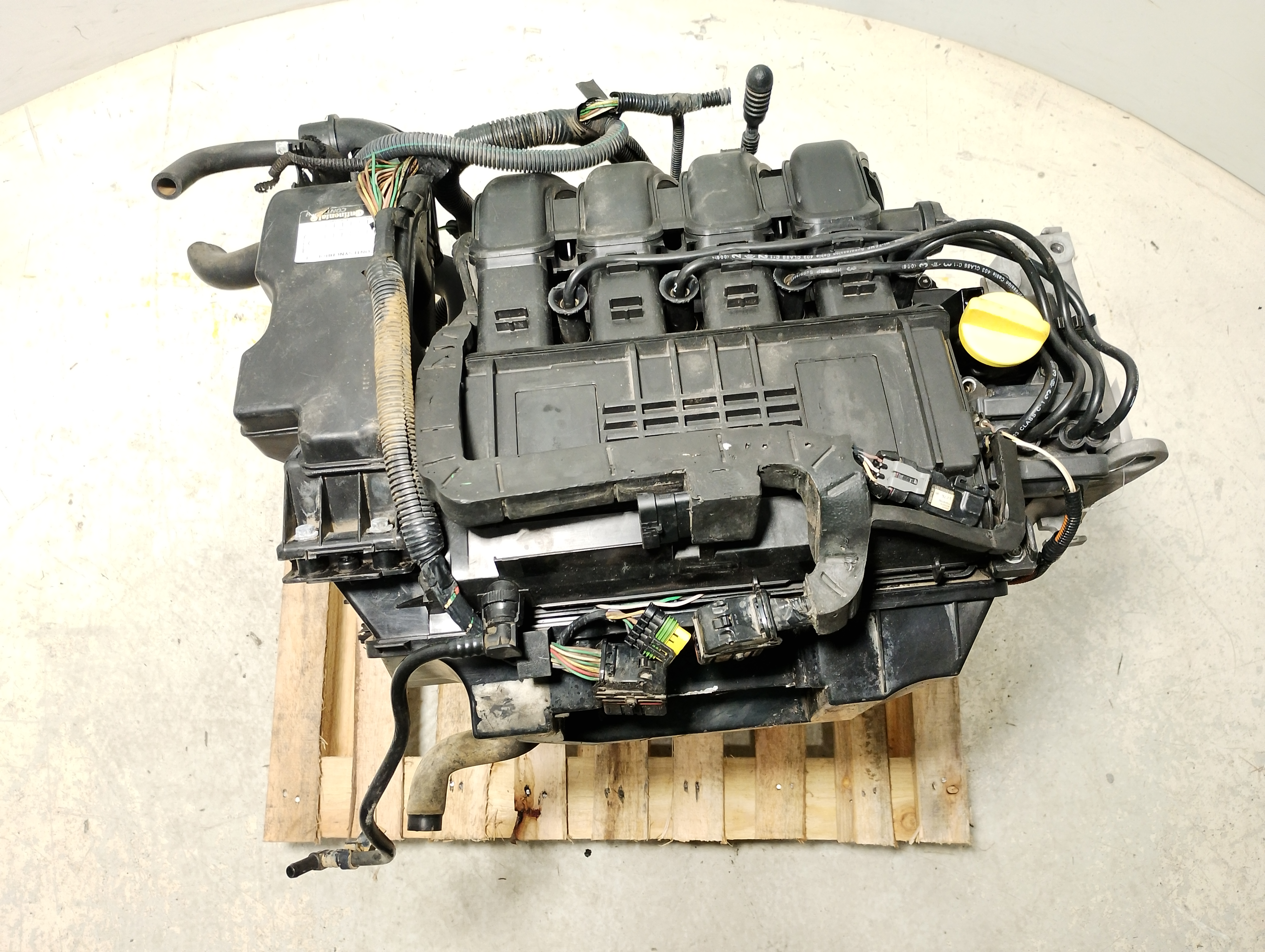 MOTOR COMPLETO RENAULT CLIO RN/ALIZÉ/EXPR./1.0 HI-P 16V 2002 - MOTCOM0250546 - 