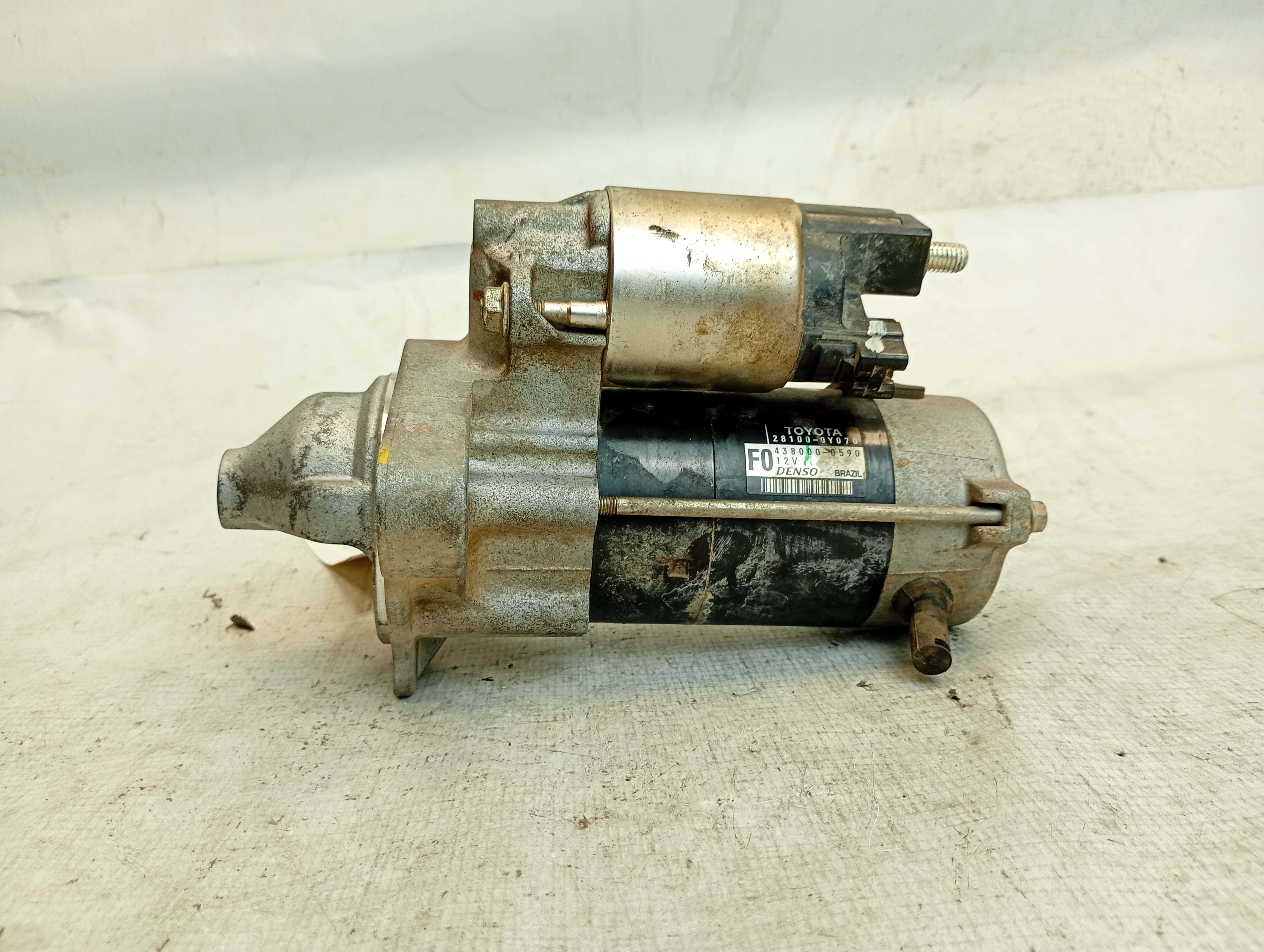 MOTOR PARTIDA TOYOTA ETIOS XS SEDAN1.5 FLEX 16V 2014 - 281000Y220 - 