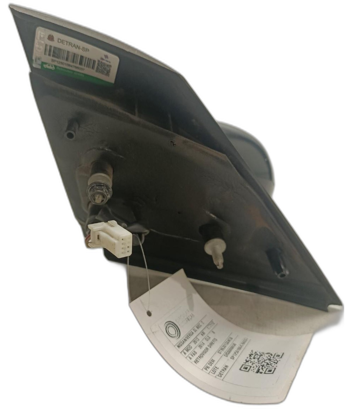 RETROVISOR DIREITO NISSAN VERSA SL 1.6 16V FLEX 2013/2014 - 963013AN5B - 