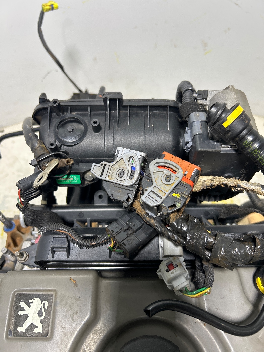 MOTOR COMPLETO PEUGEOT 206 SENSATION 1.4 FLEX 2007/2008 - 0135LA - 