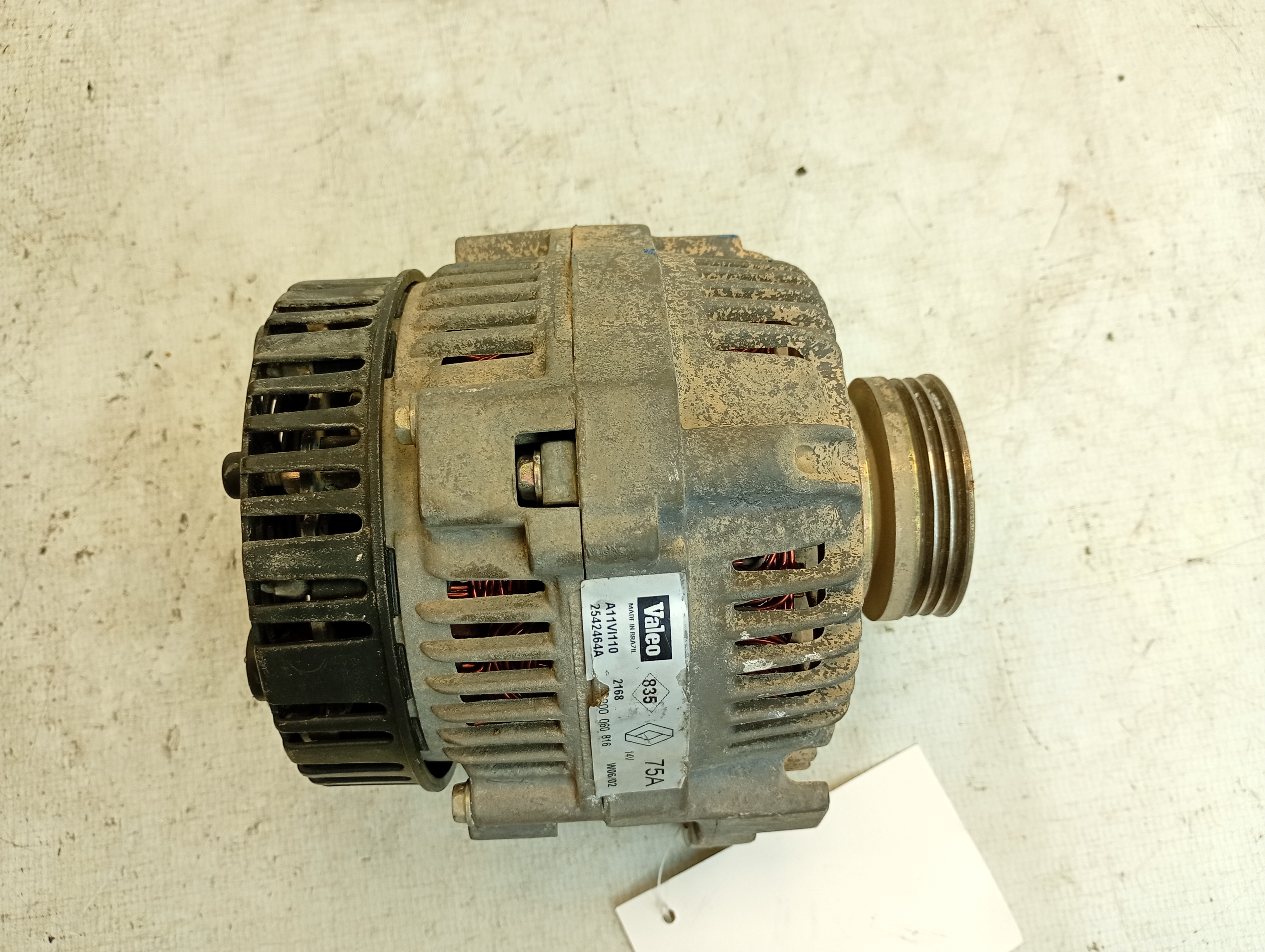 ALTERNADOR RENAULT CLIO RN/ALIZÉ/EXPR./1.0 HI-POWER 2002 - 8200660045 - 