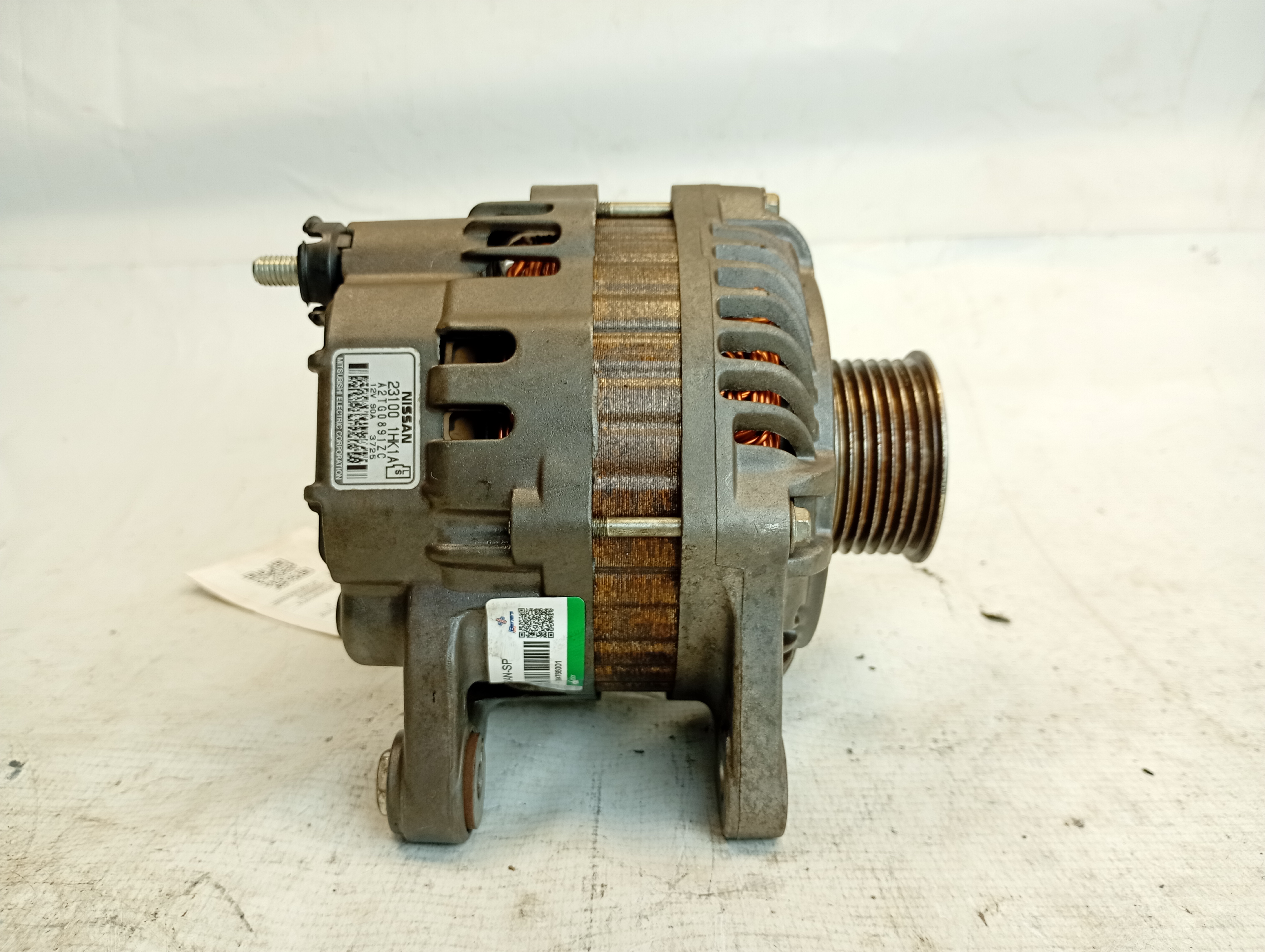 ALTERNADOR NISSAN VERSA SL 1.6 16V FLEX FUEL 4P MEC 2013/14 - 231001HK1A - 