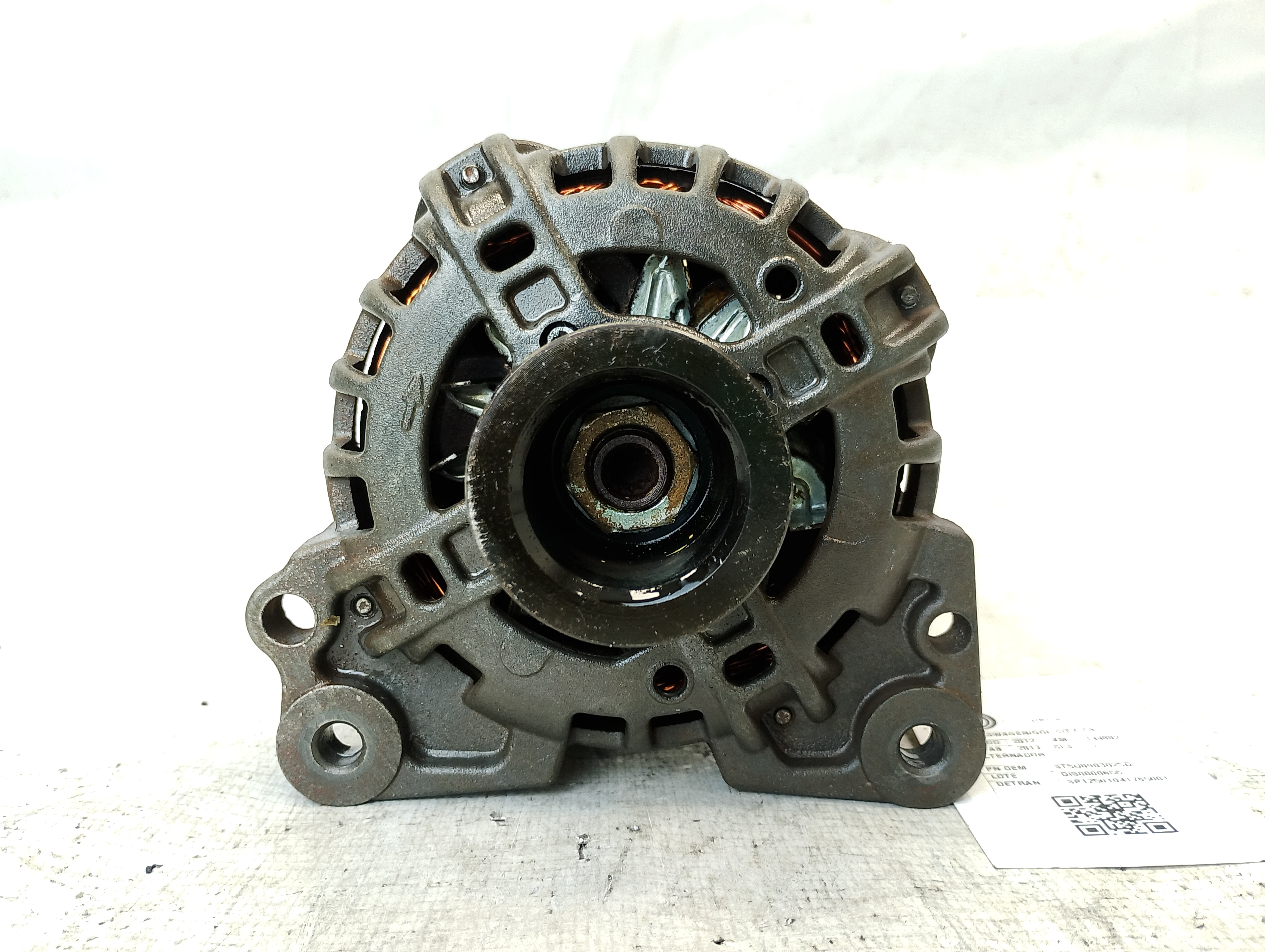 ALTERNADOR VOLKSWAGEN GOL TRENDLINE 1.0 T.FLEX 2015 - 5U0903025D - 