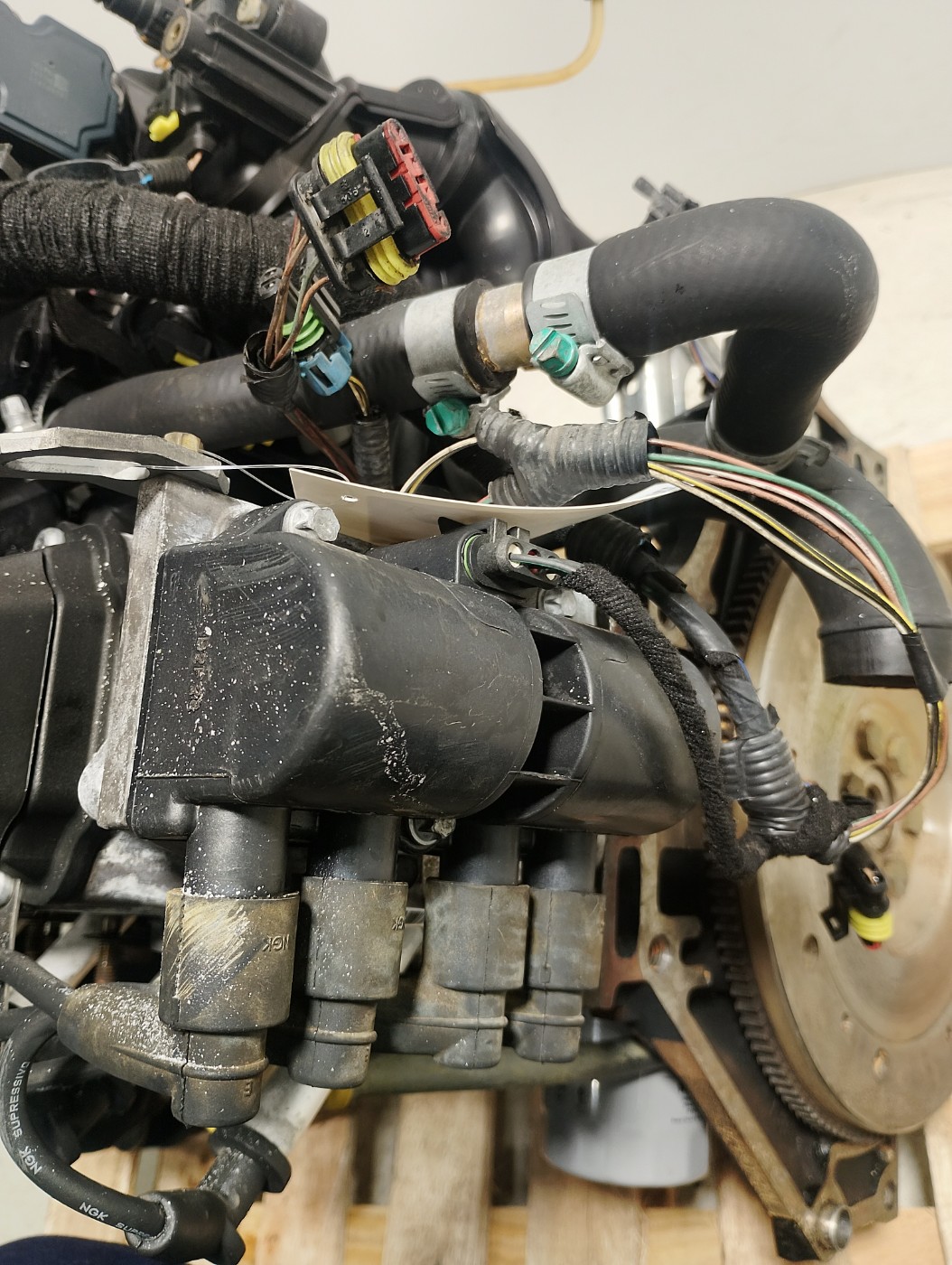 MOTOR COMPLETO CHEVROLET CELTA LIFE/ LS 1.0 MPFI 2012/2013 - 24578386 - 