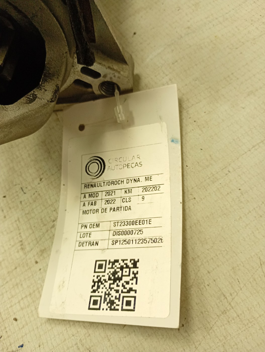MOTOR ARRANQUE MOTOR IGNICAO - 23300EE01E - 