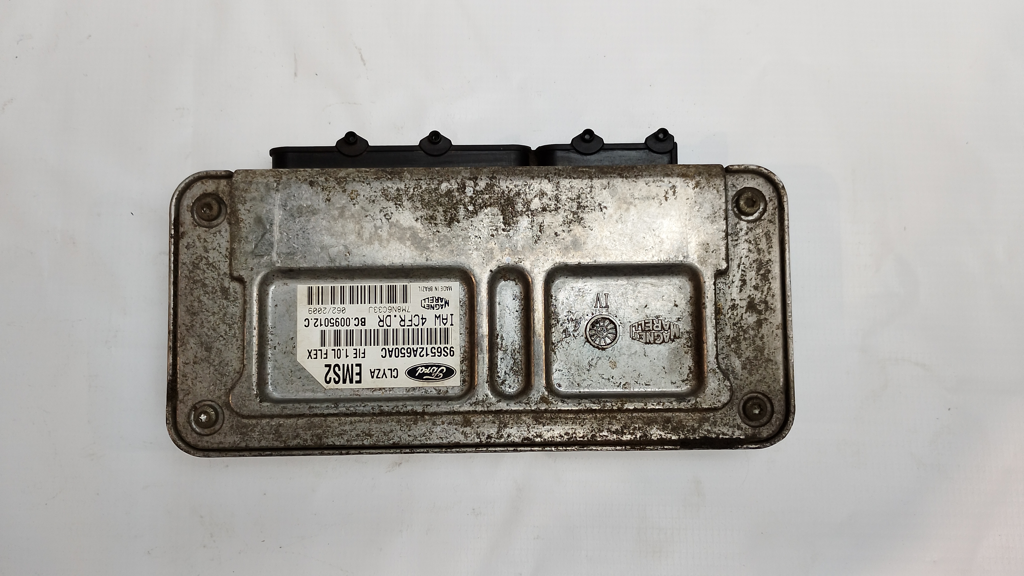 MÓDULO INJEÇÃO FORD KA 1.0 8V/1.0 8V ST FLEX 2012/2013 - 9U7512A650AA - 