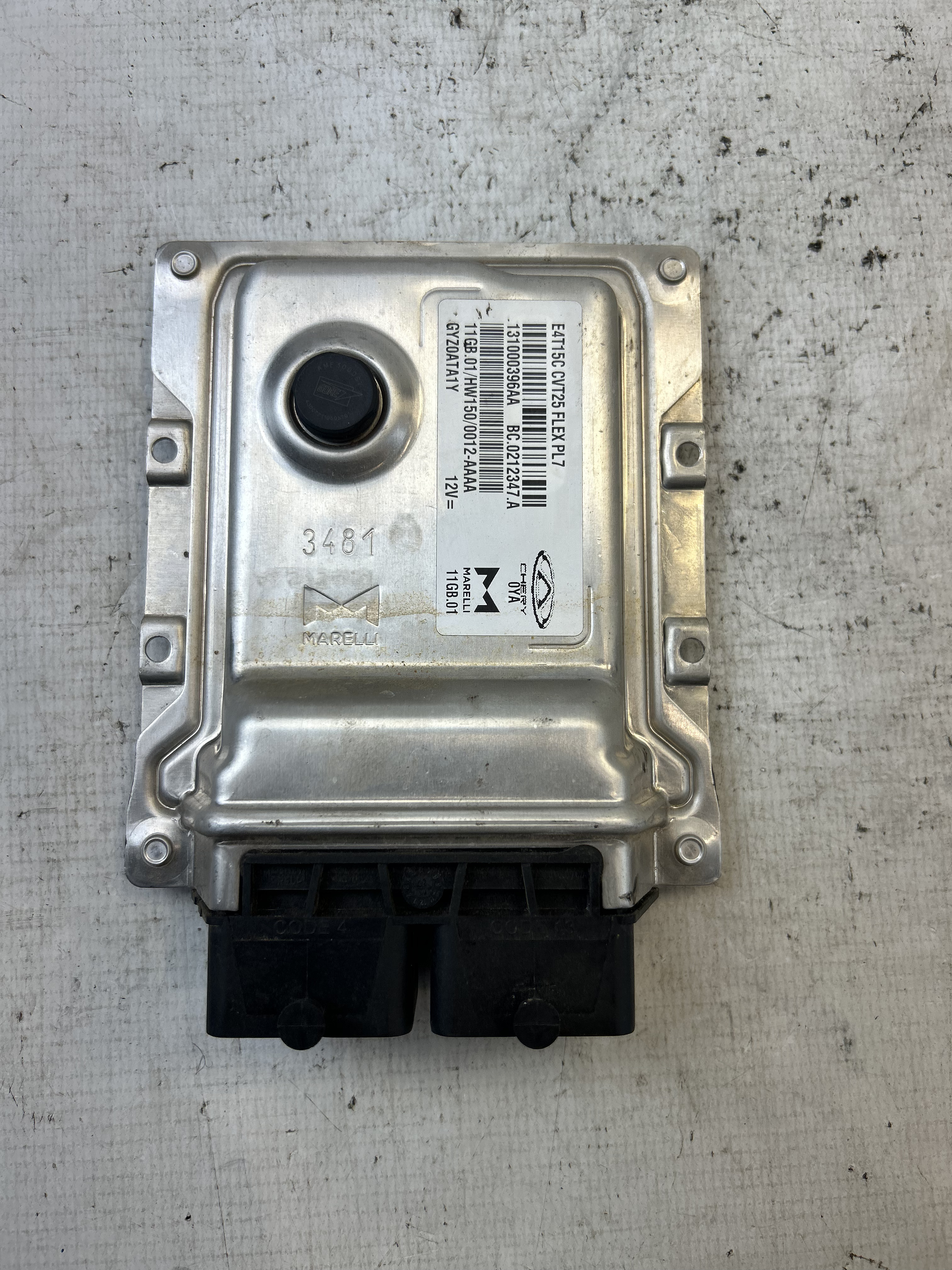 MÓDULO INJEÇÃO CHERY ARRIZO 6 PRO 1.5 TURBO FLEX 2022 - 131000396AA - 