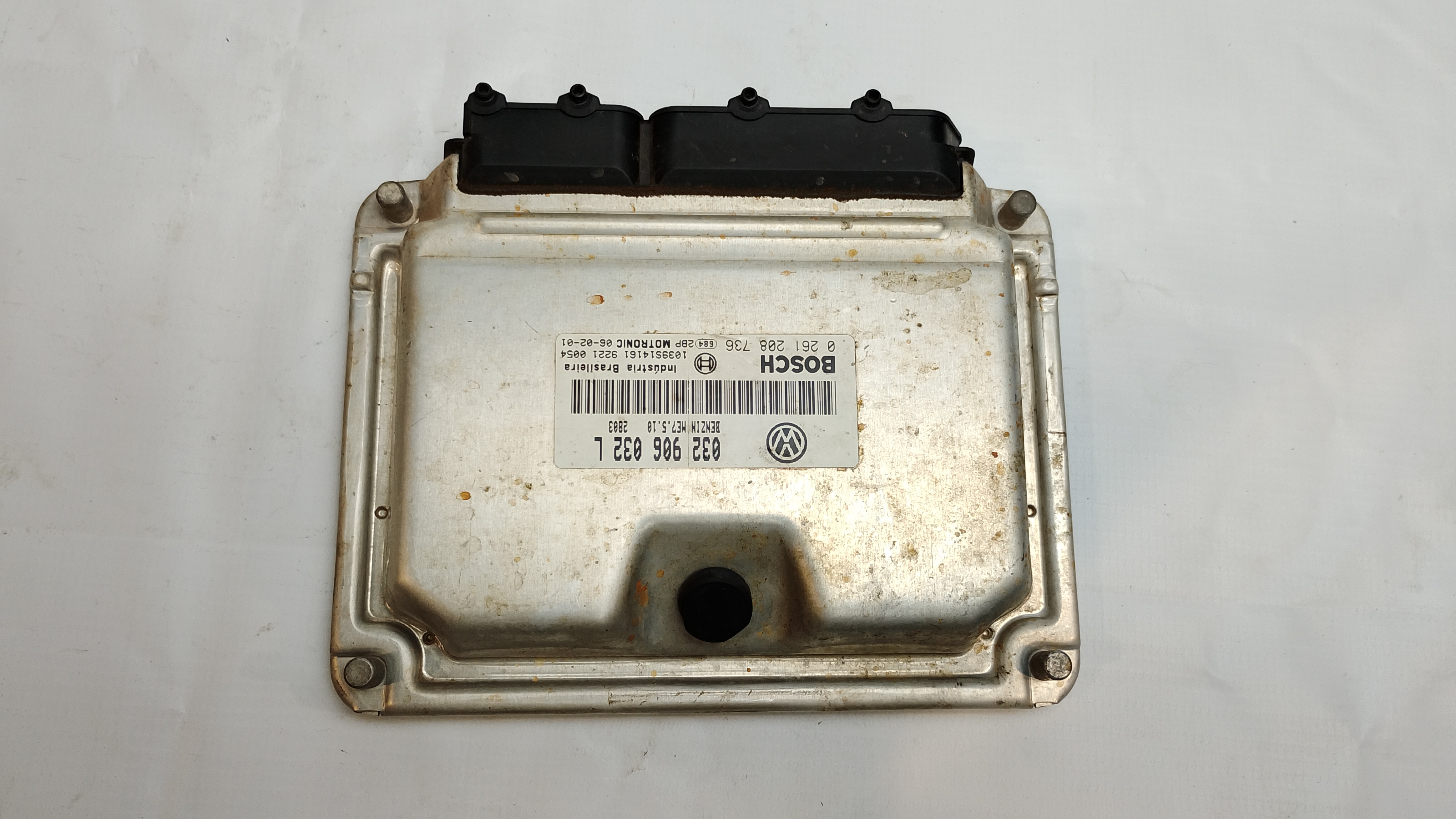 MÓDULO INJEÇÃO VOLKSWAGEN POLO SEDAN 1.6 MI FLEX 2006 - 032906032L - 