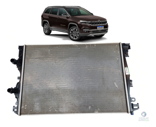 Radiador Baixa Temperatura Jeep Commander Overland 2021/2022 - 53485254 - COMMANDER