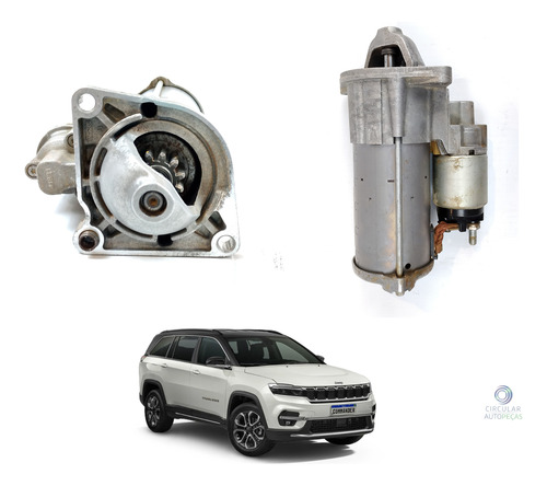 Motor Partida Jeep Commander Limited Td380 2.0 2021/2022 - 52115072 - 