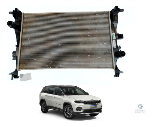Radiador Jeep Commander Limited Td380 2.0 2021/2022 - 52065538 - 
