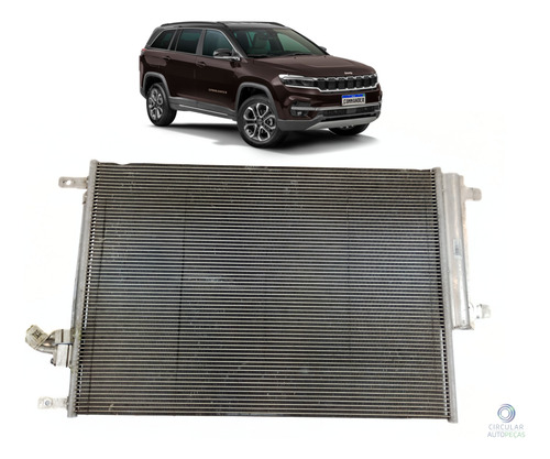 Condensador Ar Condicionado Jeep Renegade Sport T270 2022 - 52081769 - 