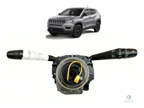Alavanca Comando Chave Seta Jeep Compass Longitude 2016 - 735671329 - 