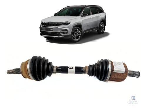 Semi-eixo Diferencial Dianteiro Ld Jeep Commander Overl - 53489833 - 