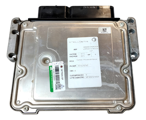 Módulo Injeção Jeep Grand Cherokee Limited 3.0 Die 2018 - 05150767AC - 