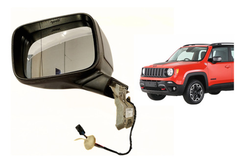 Retrovisor Esquerdo Jeep Renegade Trailhawk 2.0 2015 - 7355989150 - 