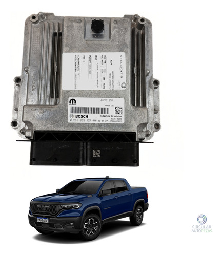 Módulo Injeção Ram Rampage Laramie 2.0 Diesel 2023/2024 - 46351254 - 
