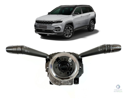 Alavanca Comando Chave Seta Jeep Commander Overland 2021/22 - 60986337 - 