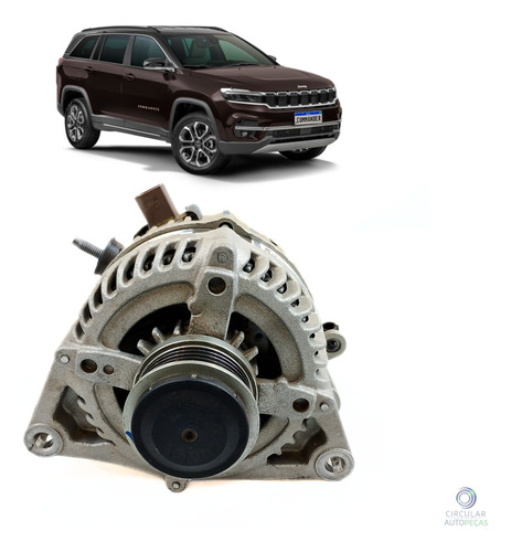 Alternador Jeep Commander Overland 2021/2022 - 51984063 - 