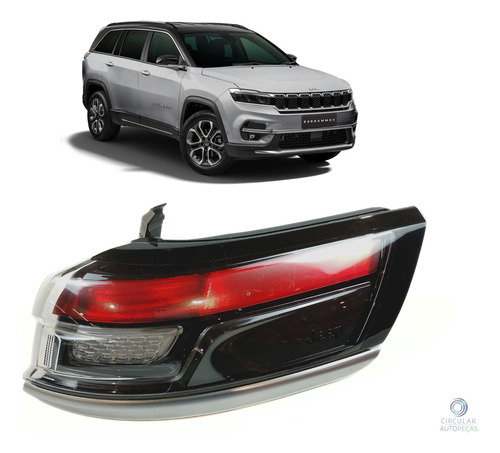 Lanterna Traseira Ld Jeep Commander Limited Td380 2021/22 - 50152815 - 