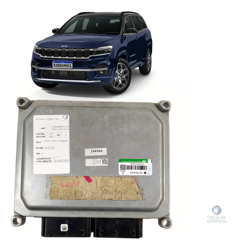 Módulo Injeção Jeep Commander Limited T270 1.3 2021/2022 - 46347448 - COMMANDER